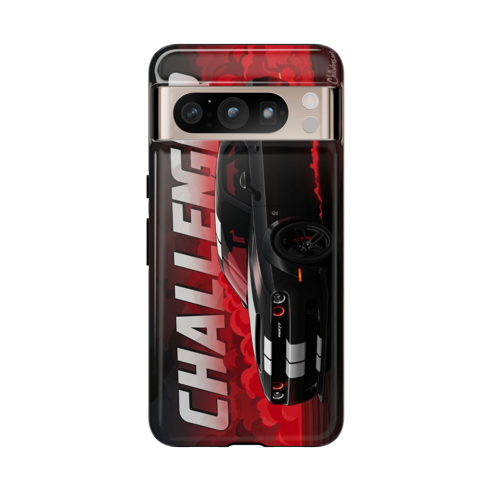 Hellcat Challenger Durable Tough Cases for iPhones, Samsung, and Pixel