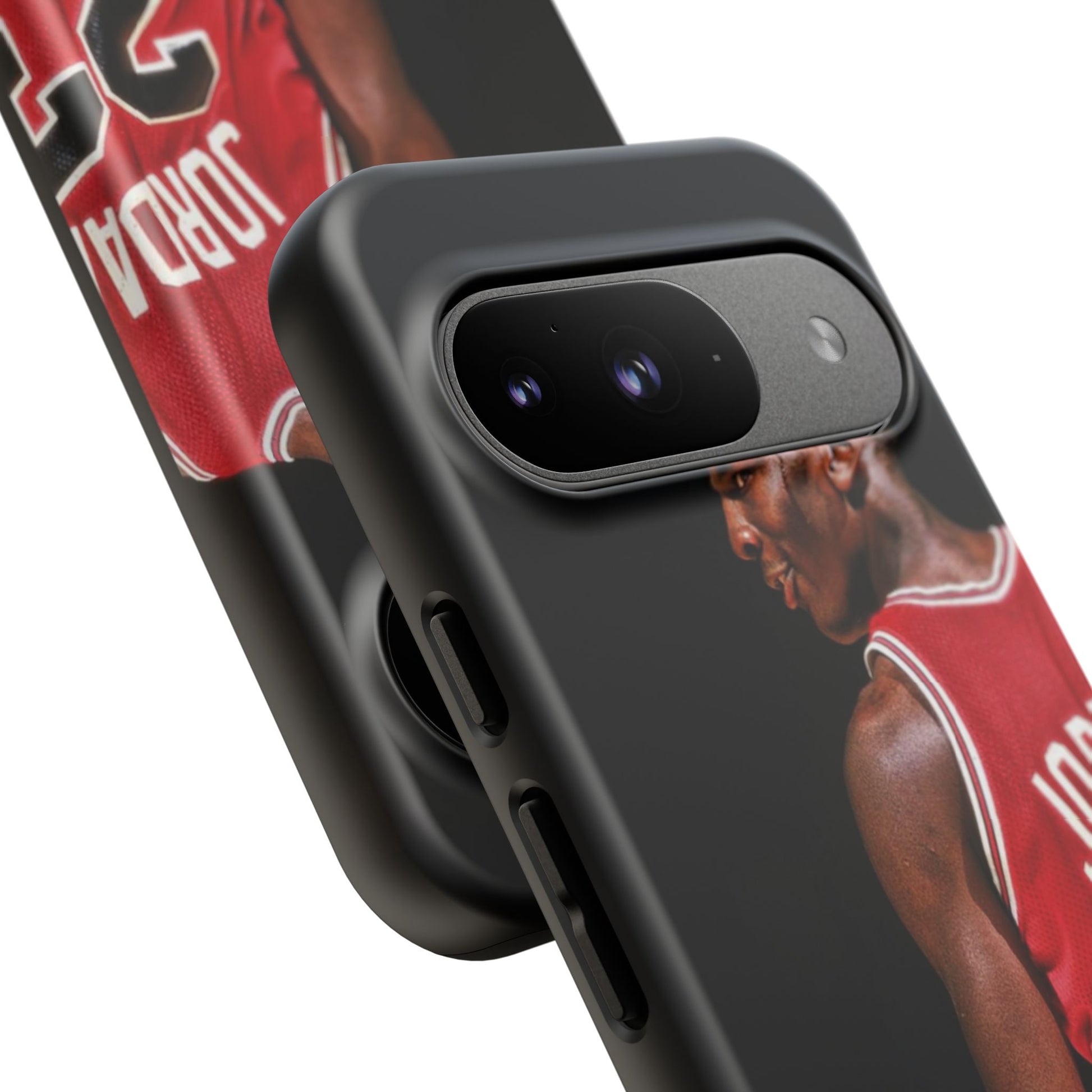 Basketball Legend Michael Jordan Tough Cases for iPhones, Samsung, and Pixel