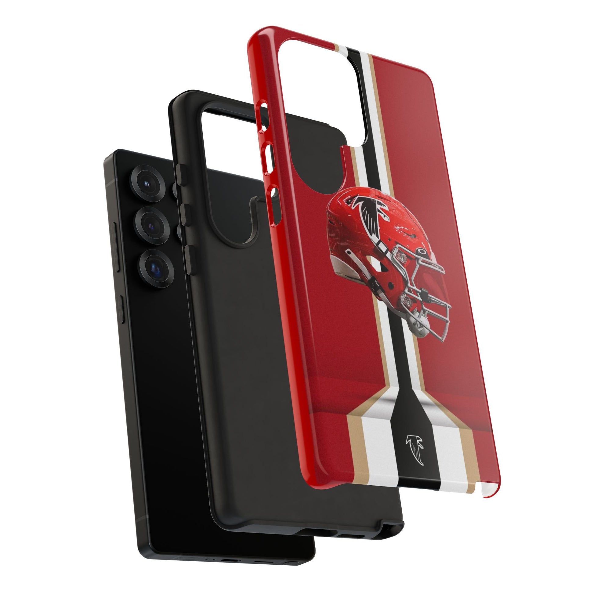 Atlanta Falcons Football Helmet Logo Tough Cases for iPhones, Samsung, and Pixel
