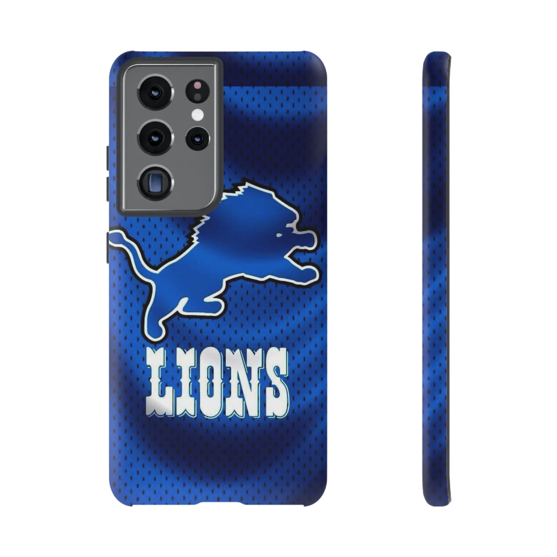 Detroit Lions Football Jersey Phone Case, Tough Cases for iPhones, Samsung, and Pixel