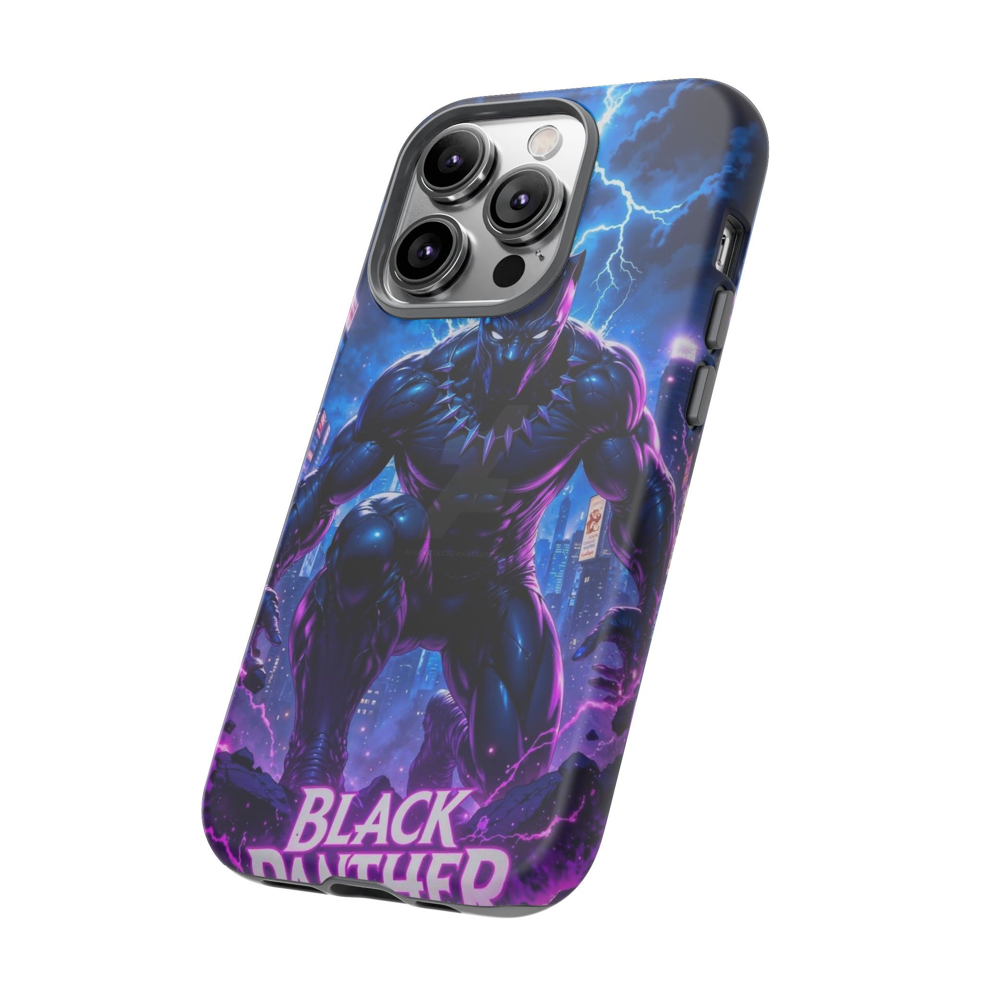 Black Panther Phone Case, Tough Cases for iPhones, Samsung, and Pixel
