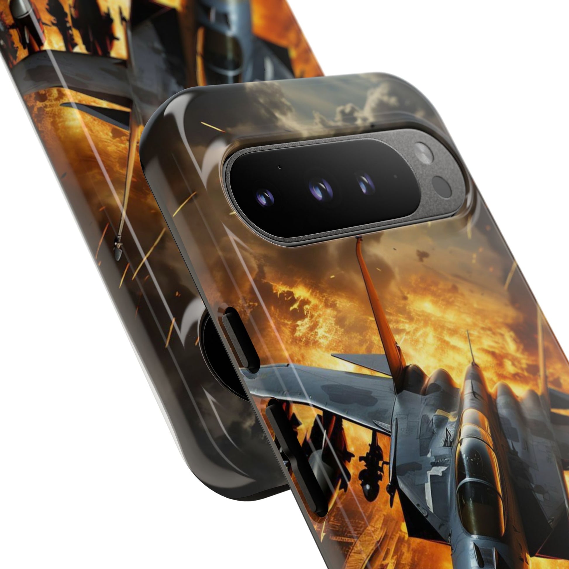 F-15 Fighter Jet Tough Cases for iPhones, Samsung, and Pixel