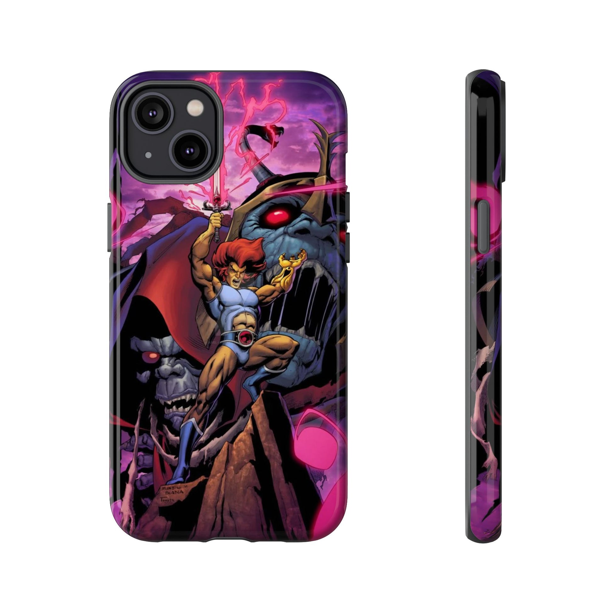 Thundercats Lion O x Mumra Tough Cases for iPhones, Samsung, and Pixel
