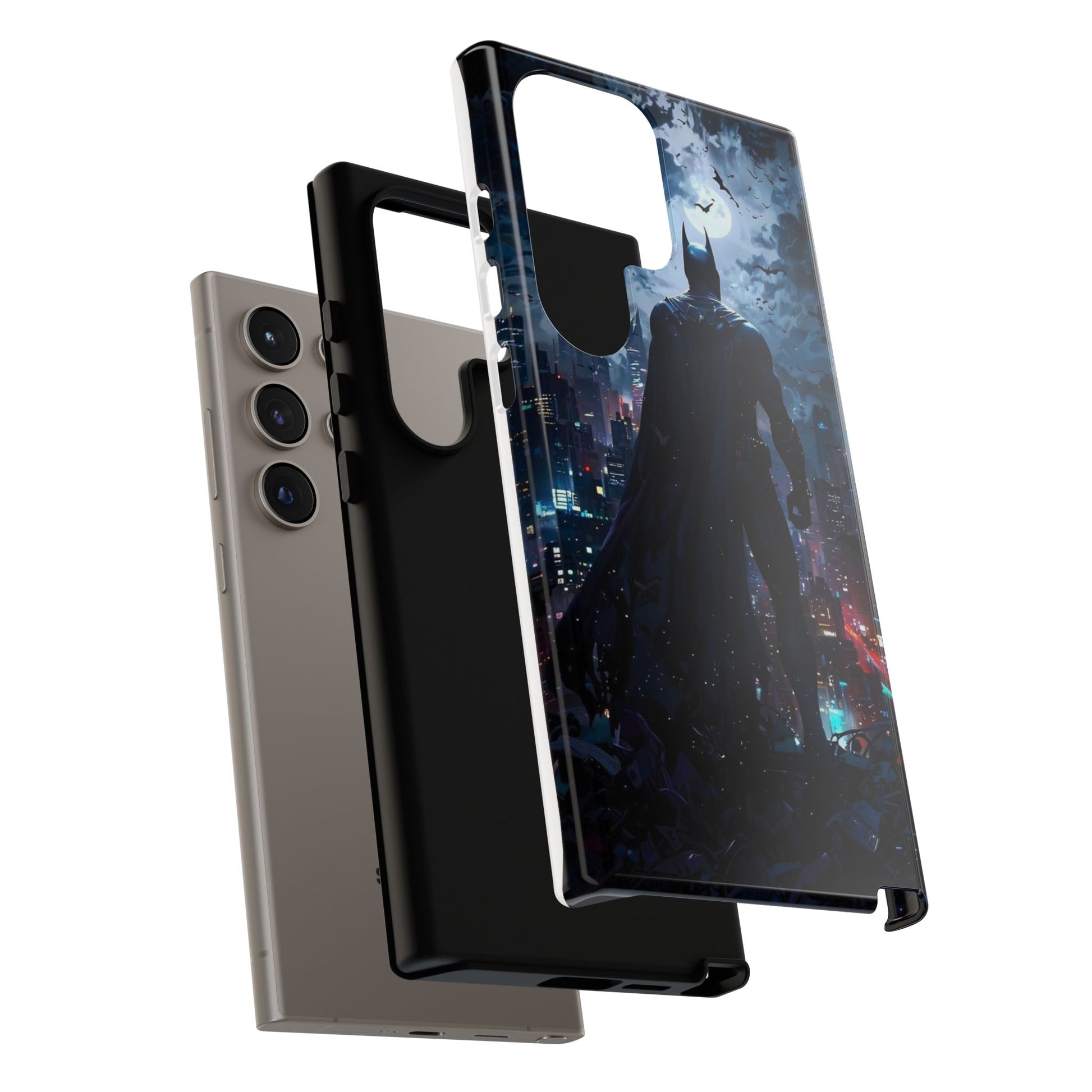Gotham City Batman Tough Cases for iPhones, Samsung, and Pixel