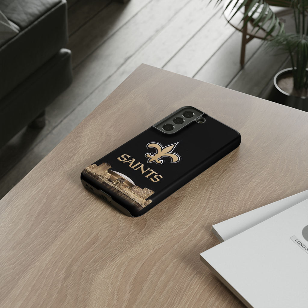 Football New Orleans Saints Logo Tough Cases for iPhones, Samsung, and Pixel