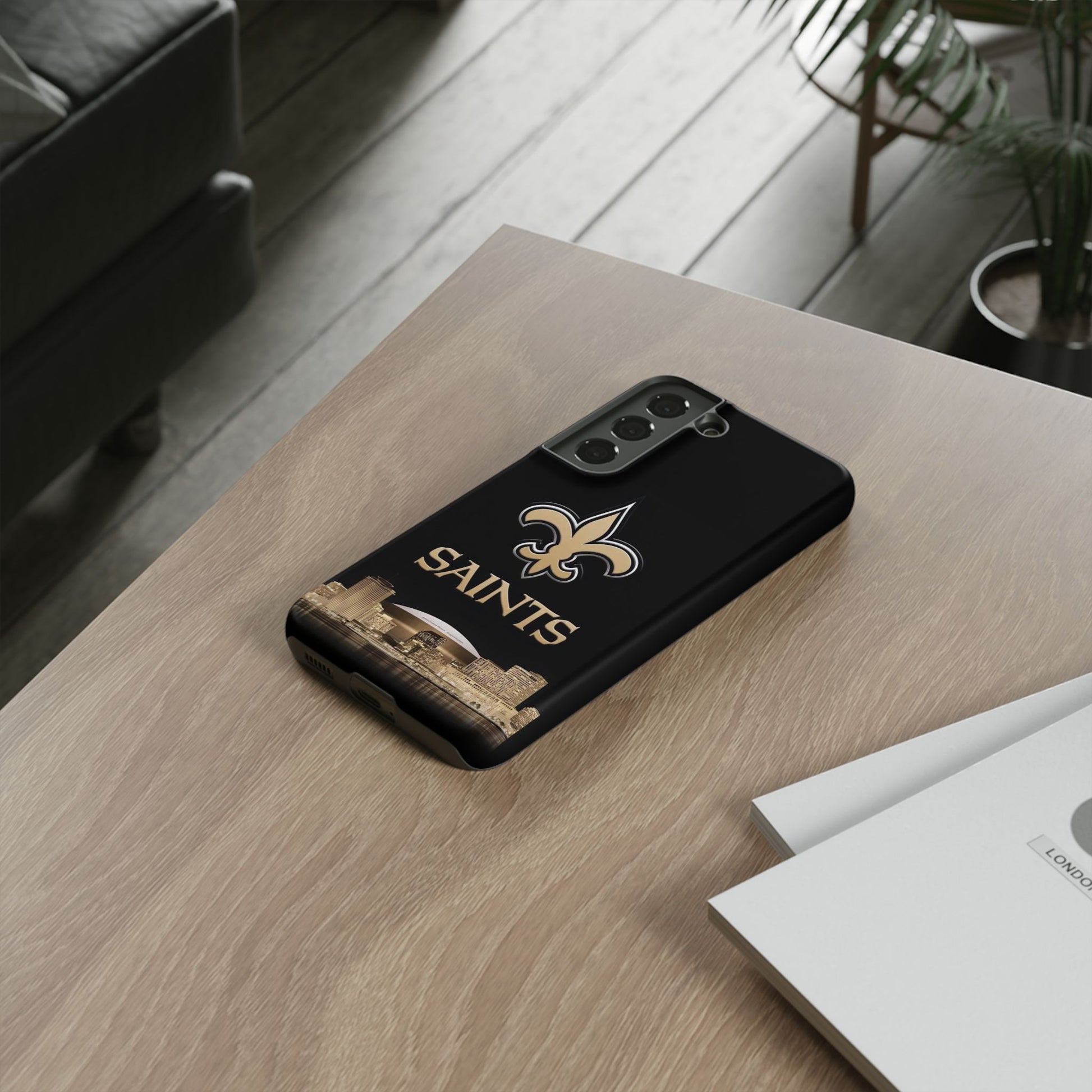 Football New Orleans Saints Logo Tough Cases for iPhones, Samsung, and Pixel