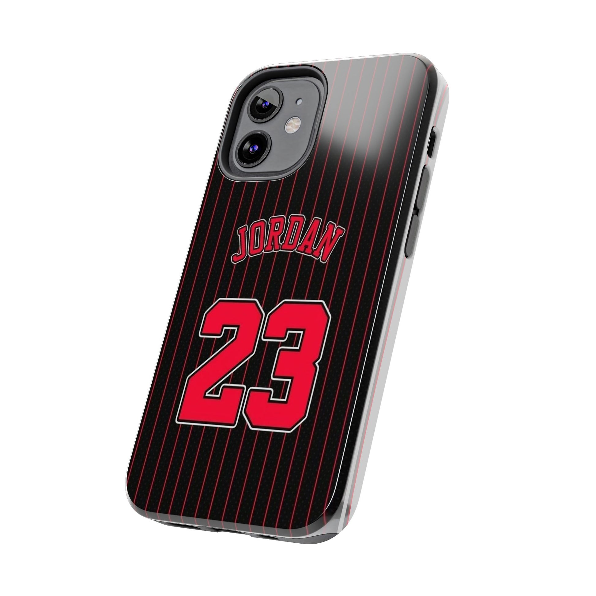 Sports Pinstripe 23 Jersey Phone Cases for iPhone & Samsung Galaxy Phones
