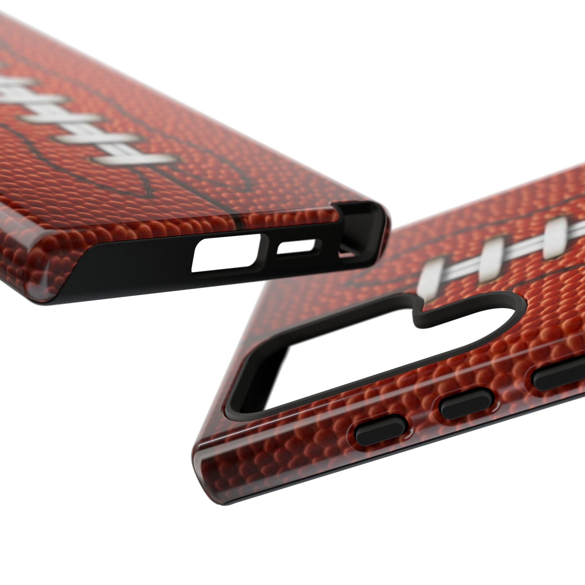 Football Pigskin Print Tough Cases for iPhones, Samsung, and Pixel