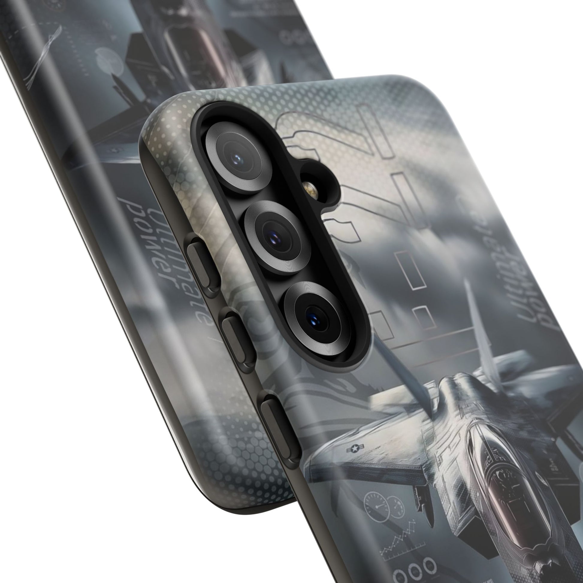 F-22 Raptor Fighter Jet Tough Cases for iPhones, Samsung, and Pixel
