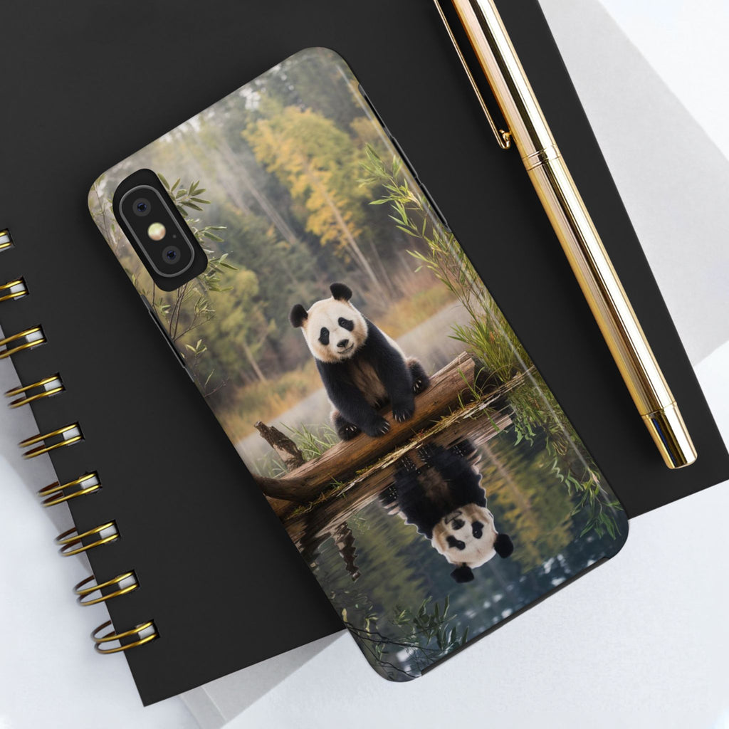 Cute Panda Theme Phone Cases for iPhones & Samsung Phones