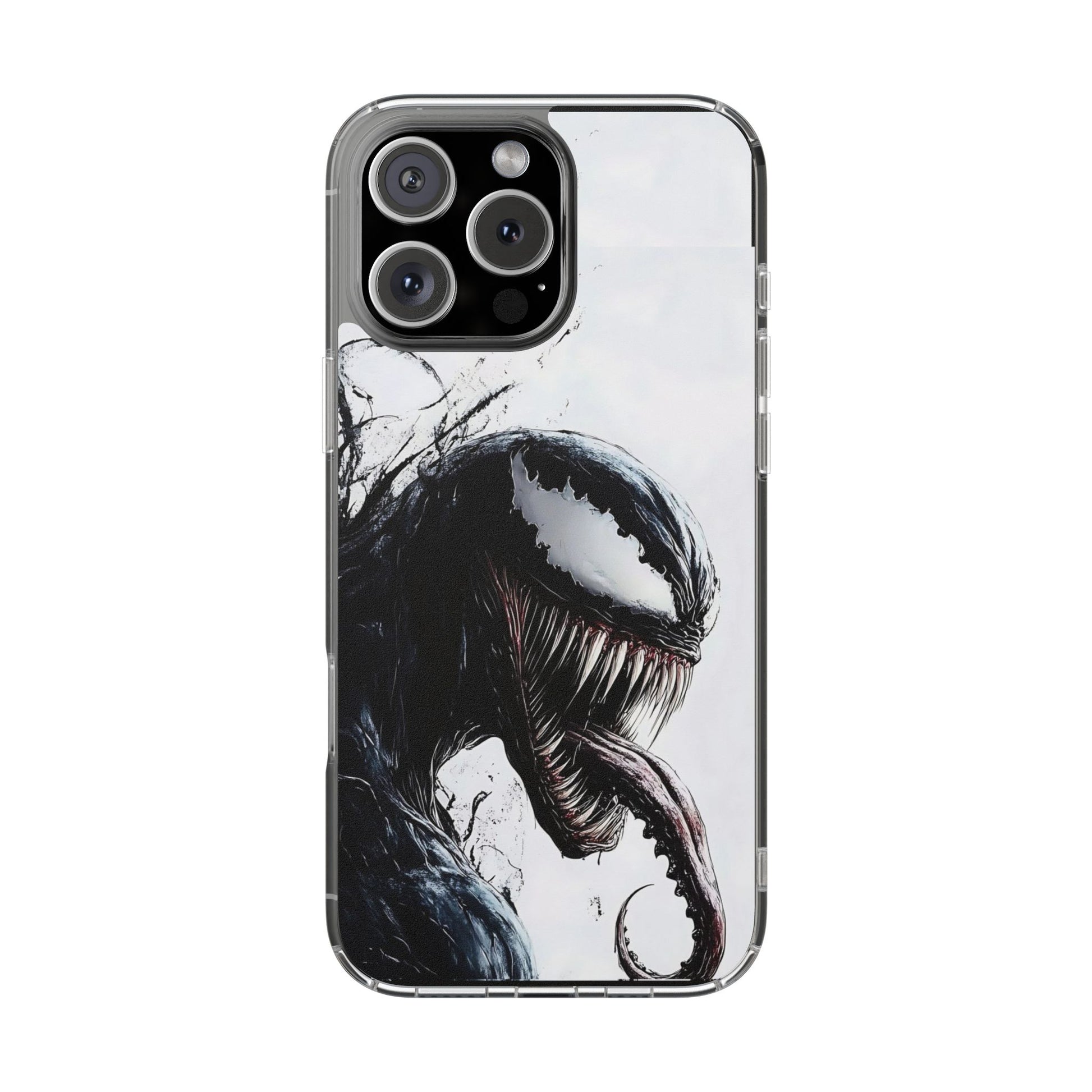 Phone Case, Venom Villain Comic Book Themed Clear Case for Select Phones,