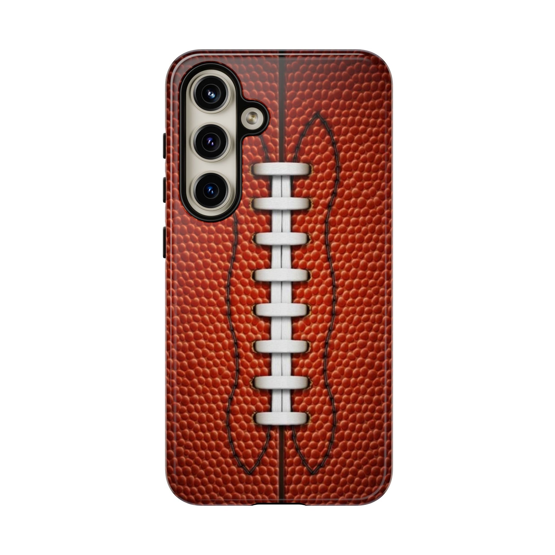 Football Pigskin Print Tough Cases for iPhones, Samsung, and Pixel