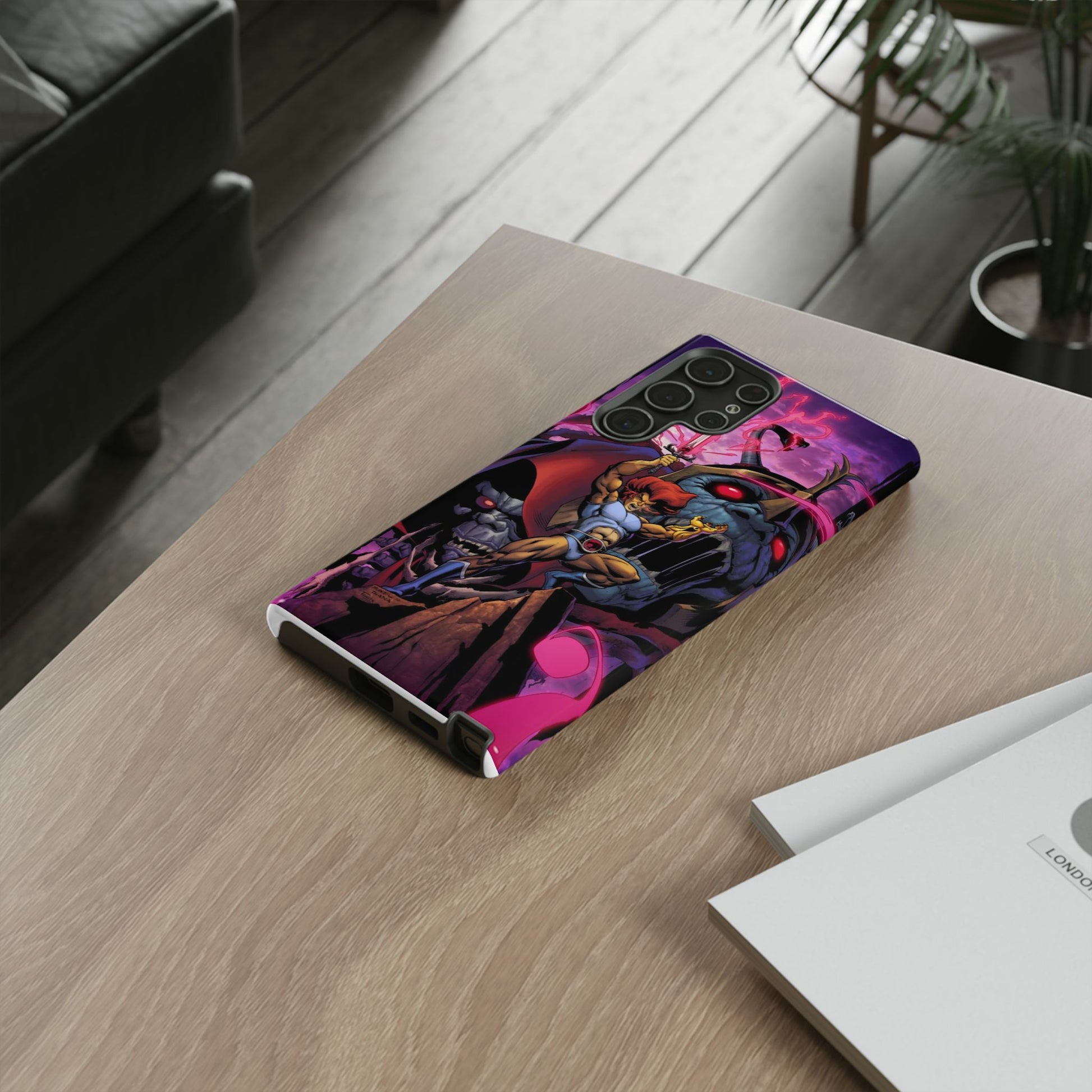 Thundercats Lion O x Mumra Tough Cases for iPhones, Samsung, and Pixel