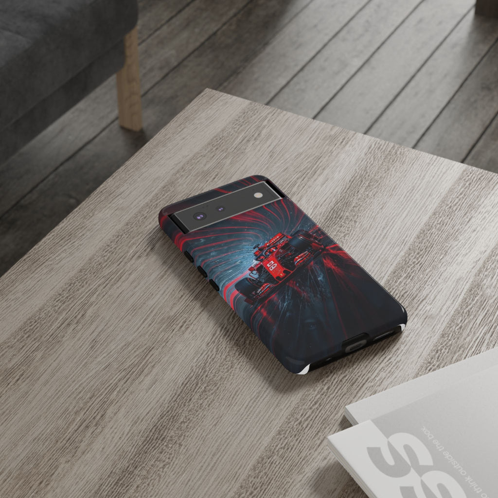 F1 Formula Race Car Phone Case, Tough Cases for iPhones, Samsung, and Pixel