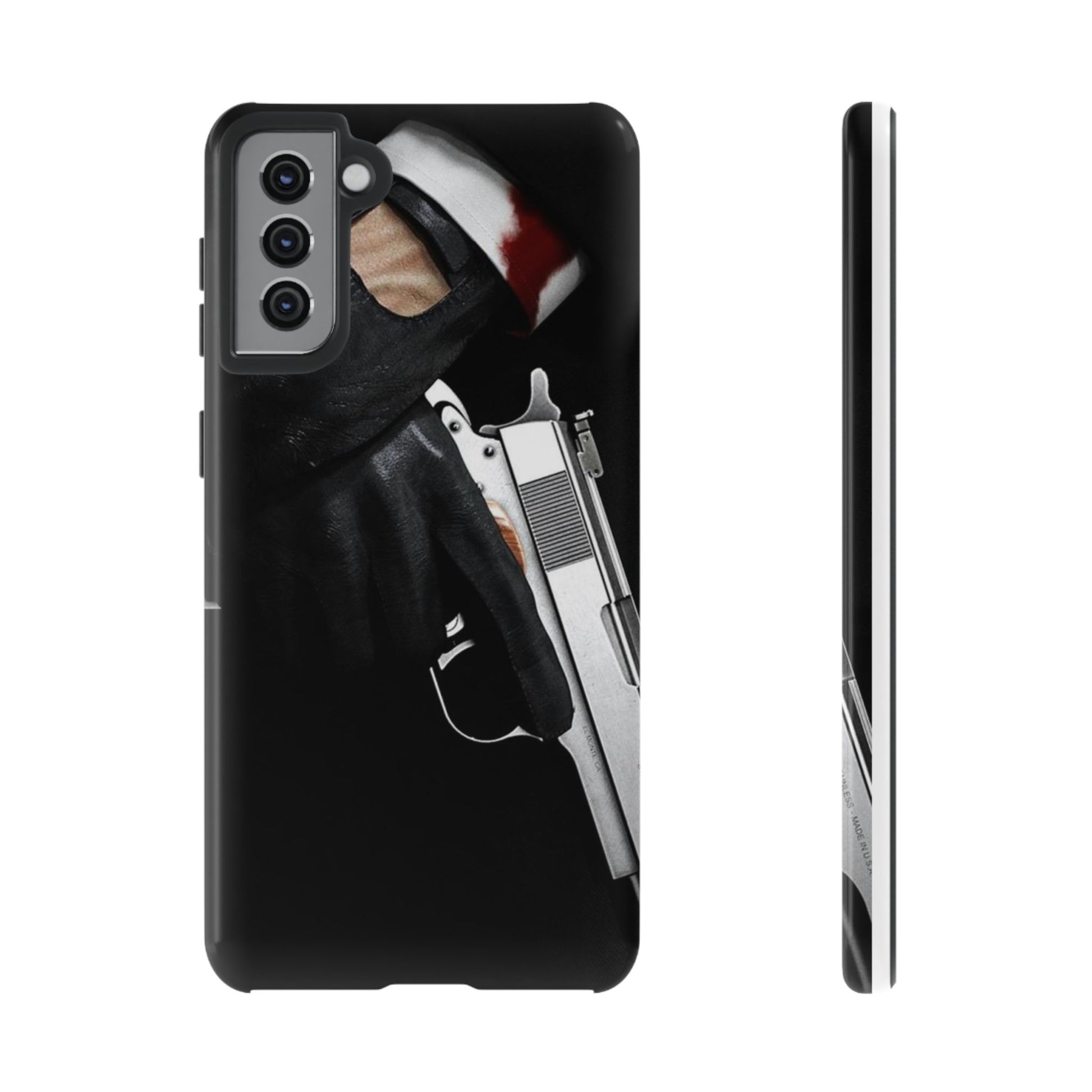 Agent 47 Gamer Phone Case, Tough Cases, Disney Phone for iPhones, Samsung, and Pixel