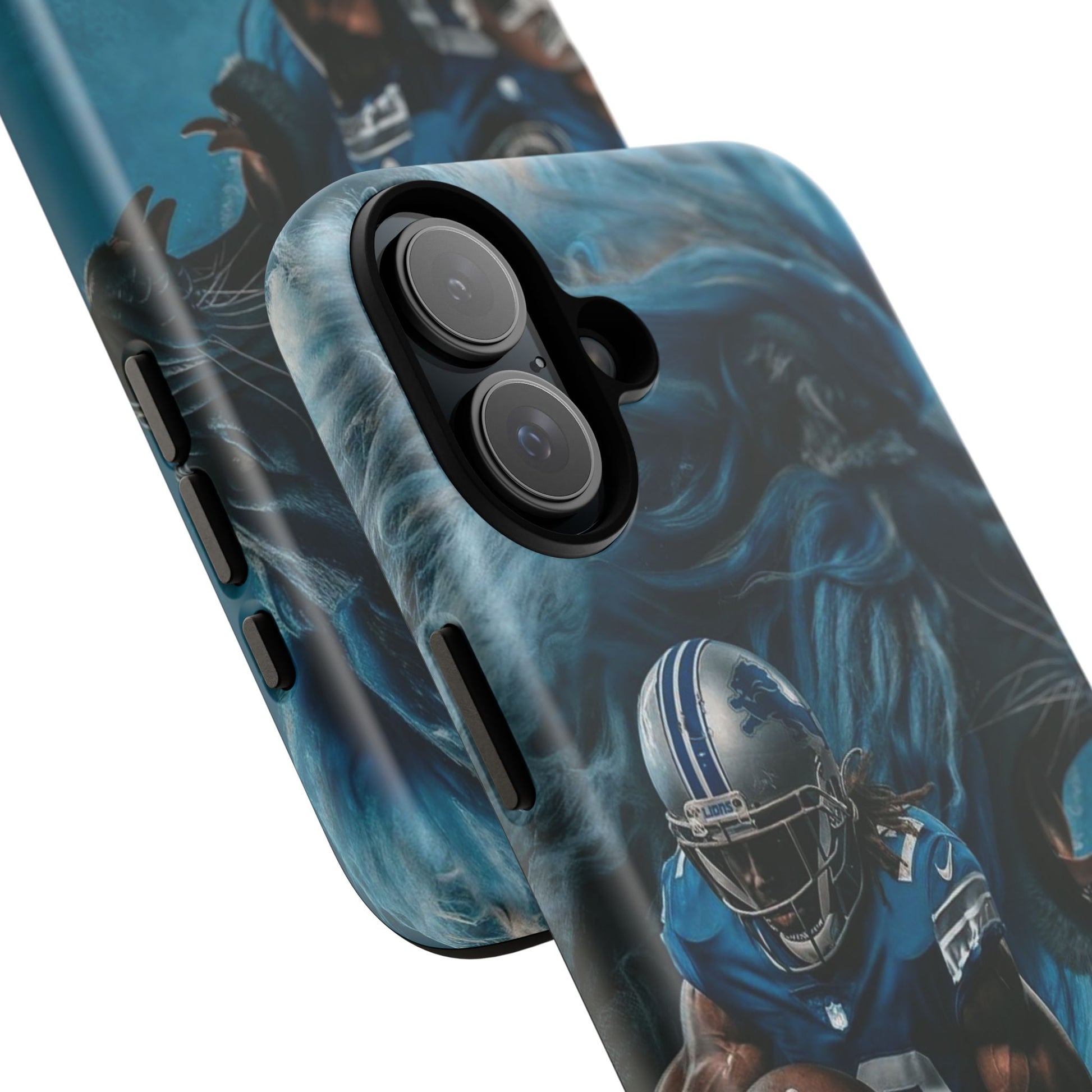 Detroit Lions Player Football Phone Case, Tough Cases for iPhones, Samsung, and Pixel