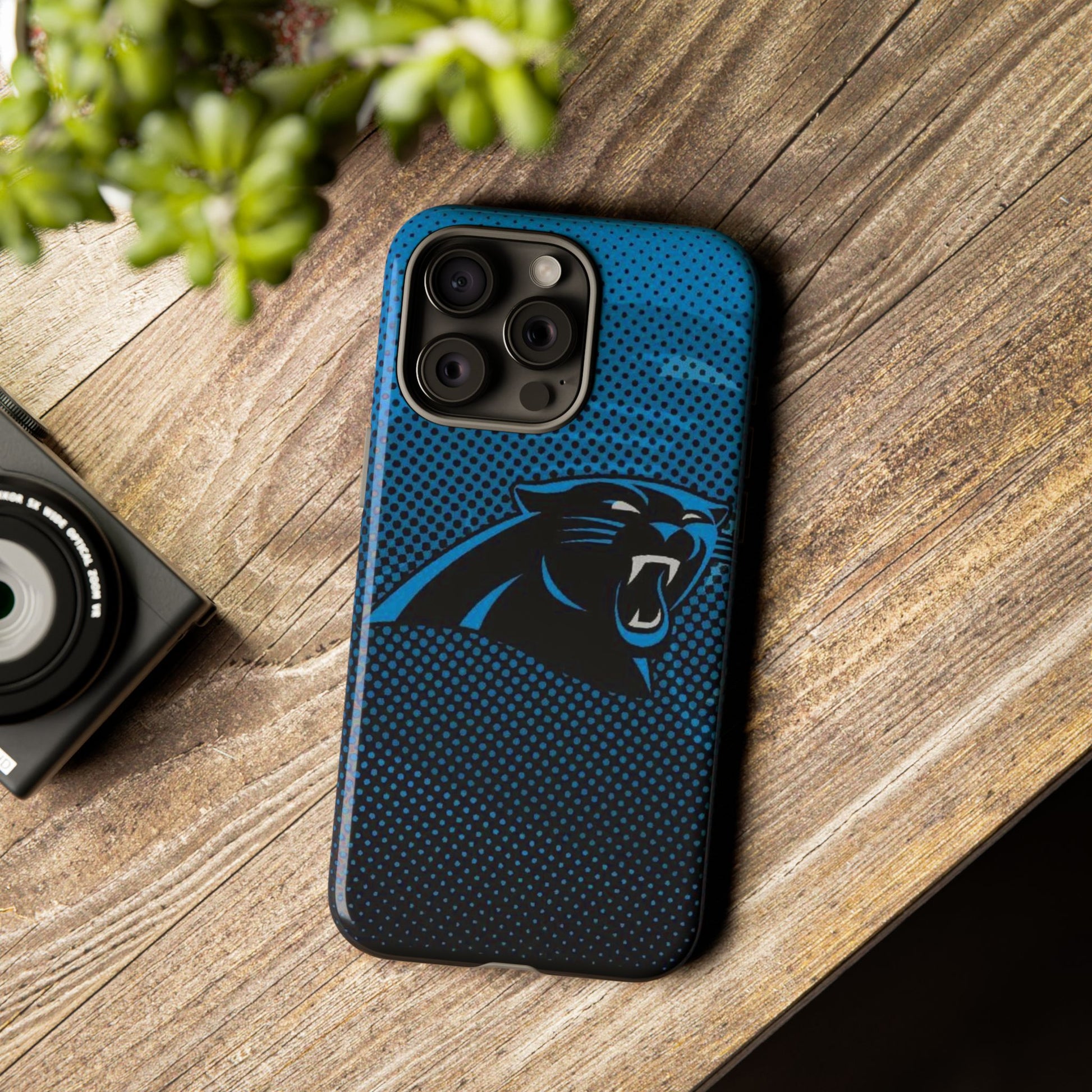 Carolina Panthers Football Logo Tough Cases for iPhones, Samsung, and Pixel