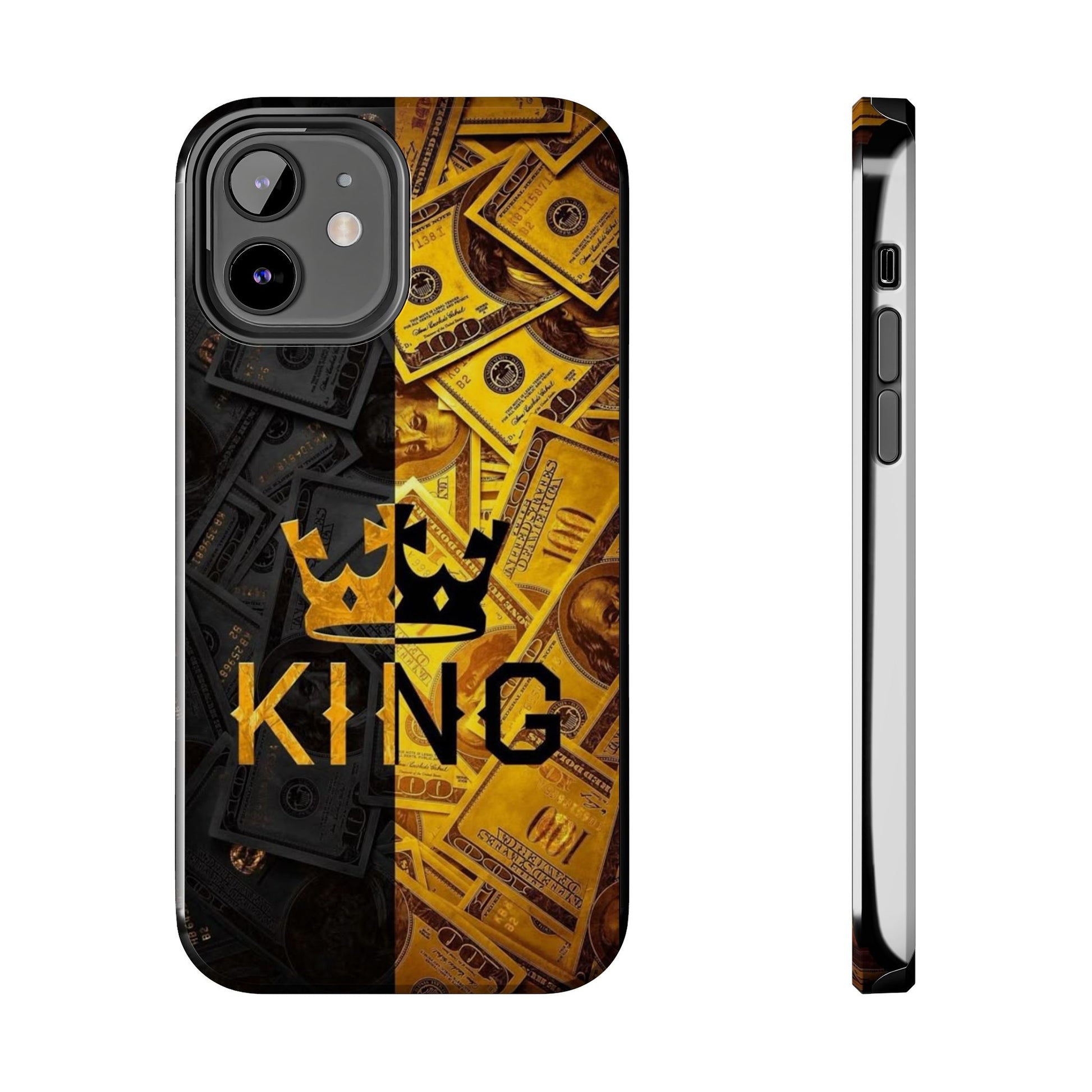 King of Money Urban Design Tough Phone Cases for Select iPhones & Samsung Phones