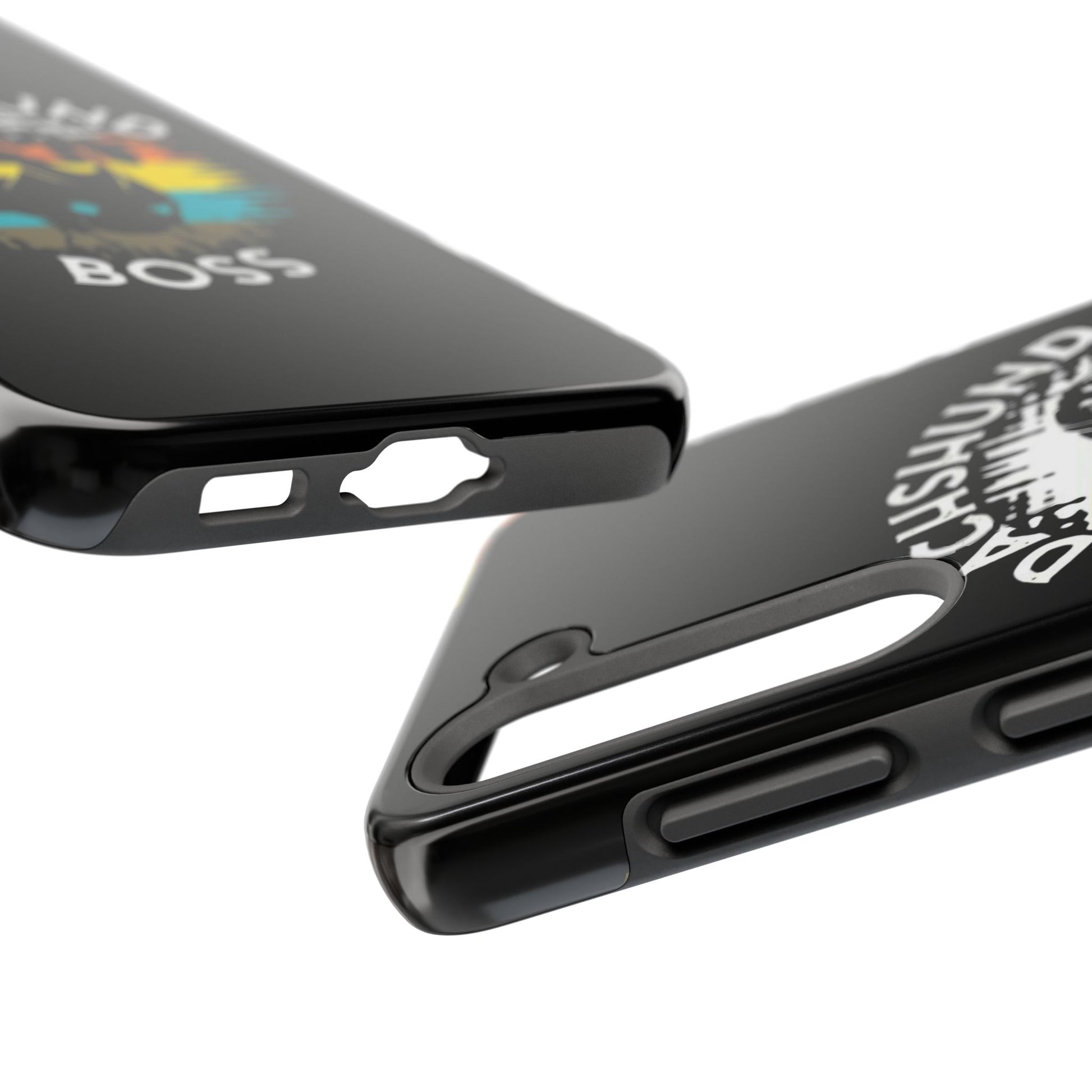 Dachshund Boss Theme Phone Cases for iPhones & Samsung Phones