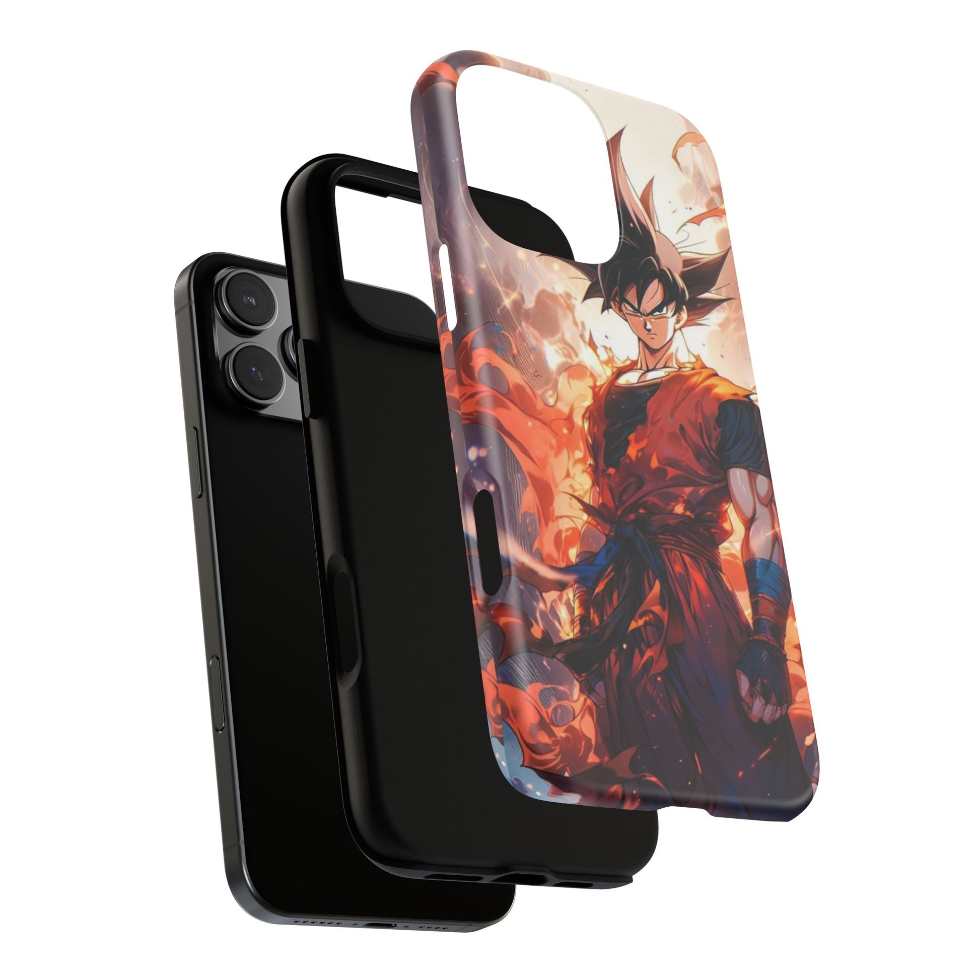 Anime Manga Dragon Ball Z Goku Tough Cases for iPhones, Samsung, and Pixel