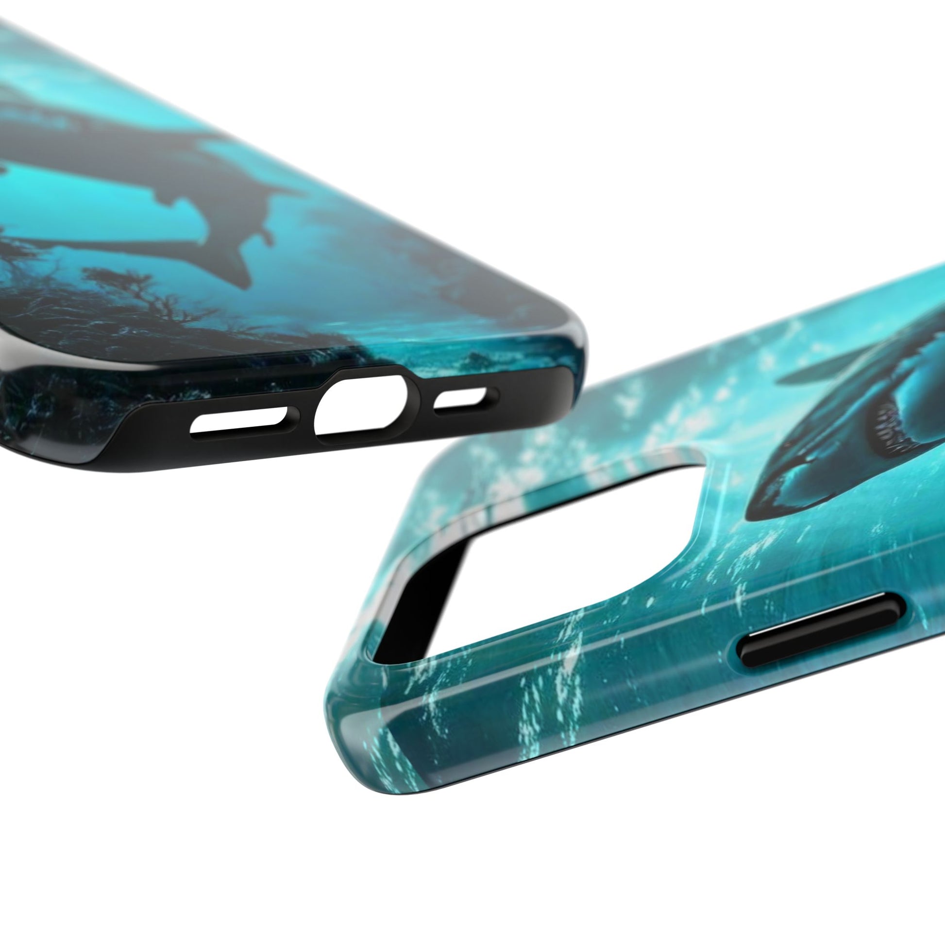 Killer Shark Theme Phone Cases for iPhones & Samsung Phones