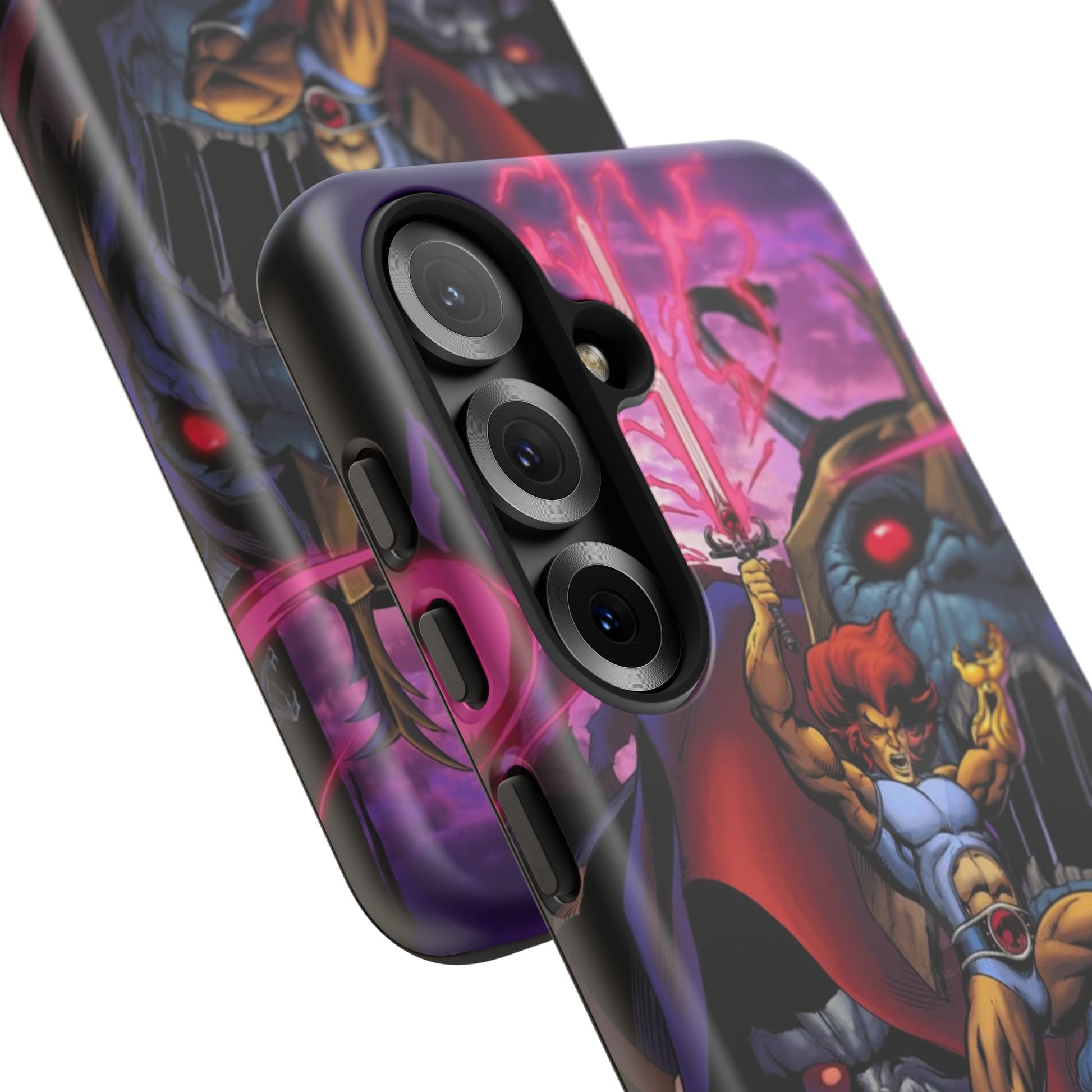 Thundercats Lion O x Mumra Tough Cases for iPhones, Samsung, and Pixel