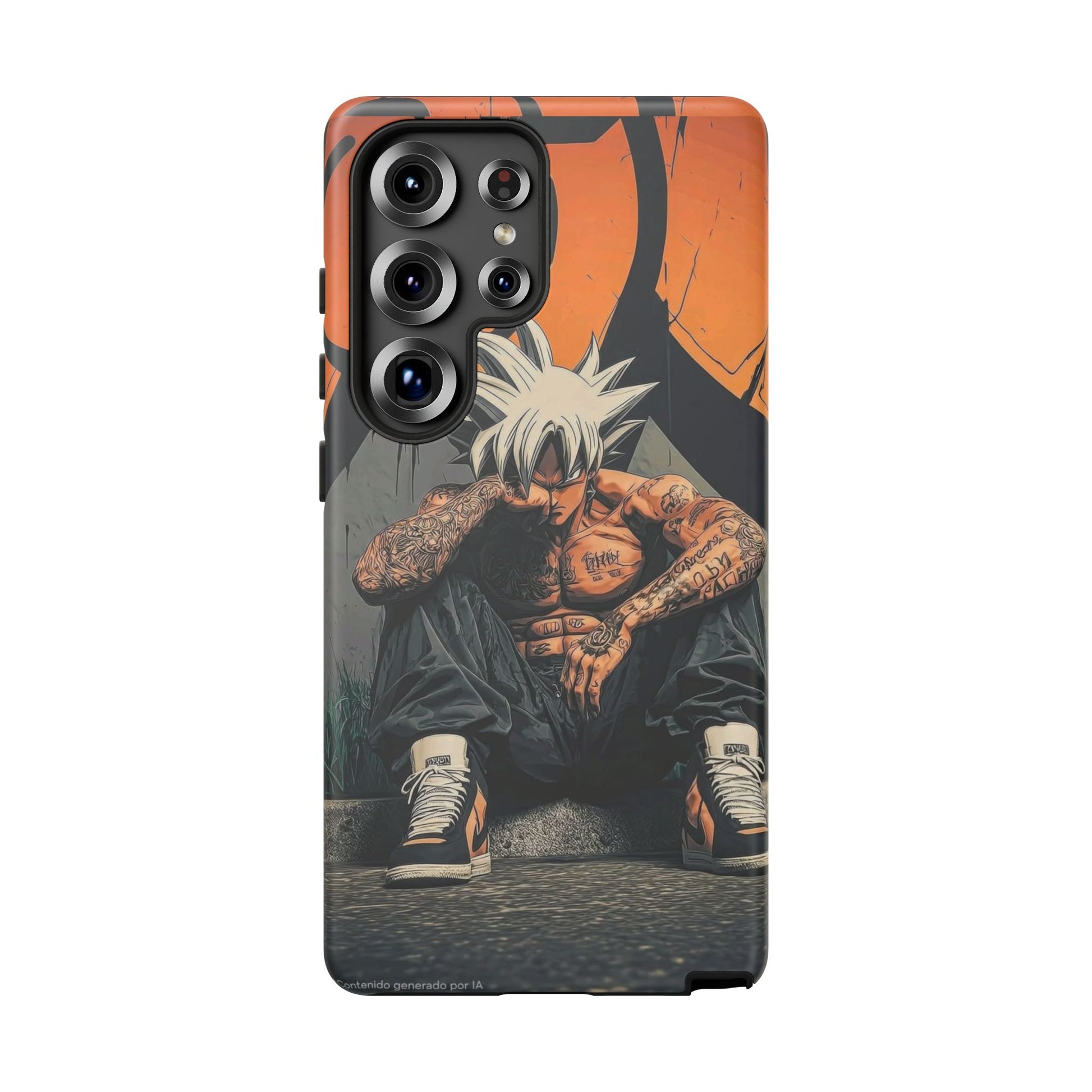 Anime DBZ Thug Tough Cases for iPhones, Samsung, and Pixel