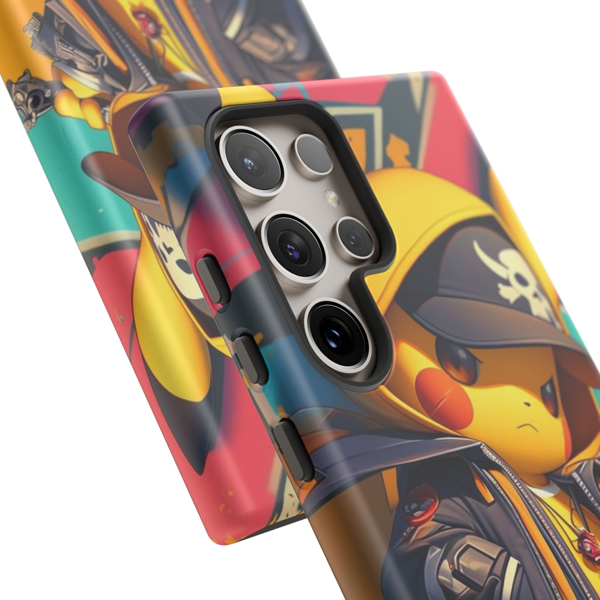 Cute Poke Bear Phone Case, Tough Cases for iPhones, Samsung, and Pixel