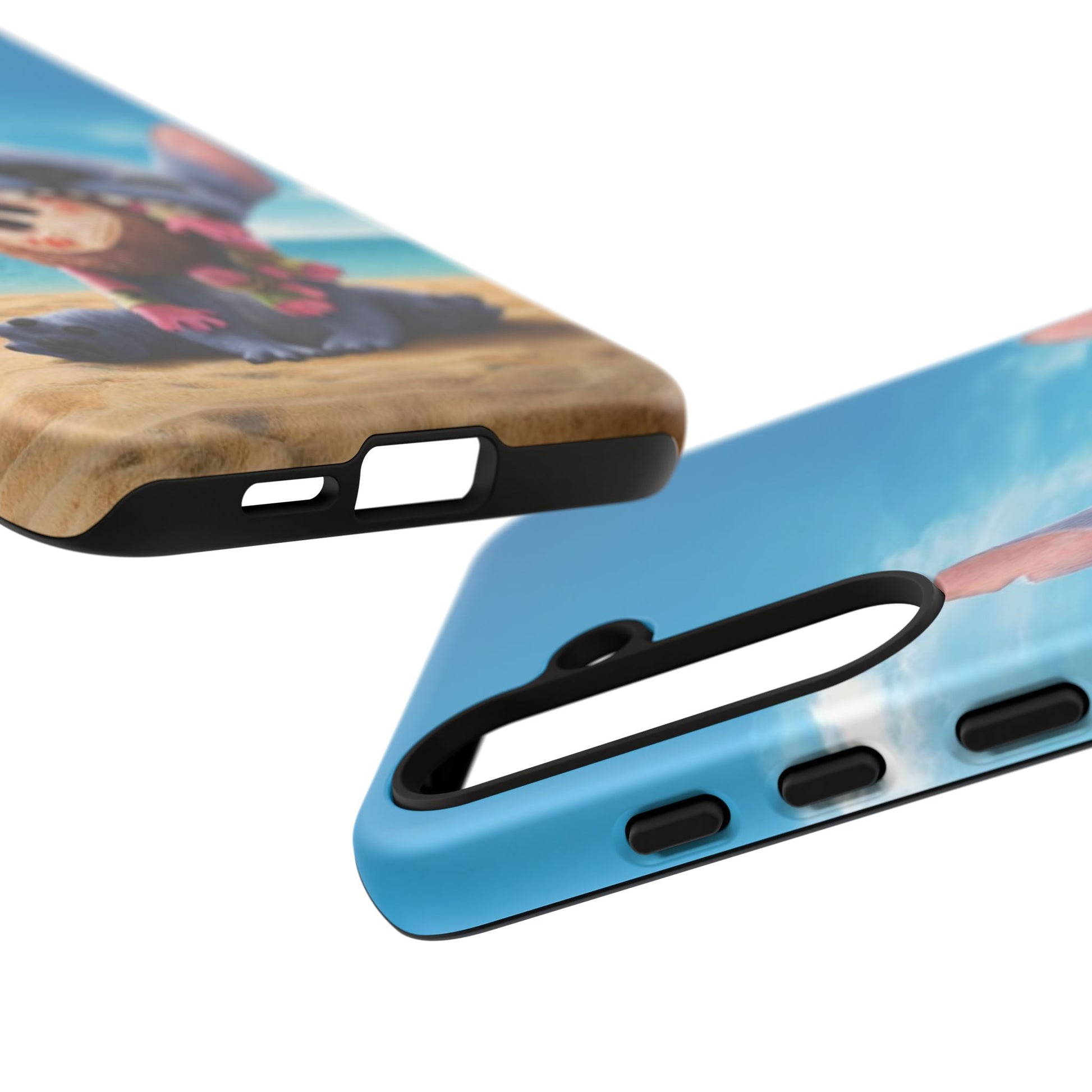 Stitch Beach Sunset Landscape Phone Case for iPhone, Samsung Galaxy, & Pixel Phones
