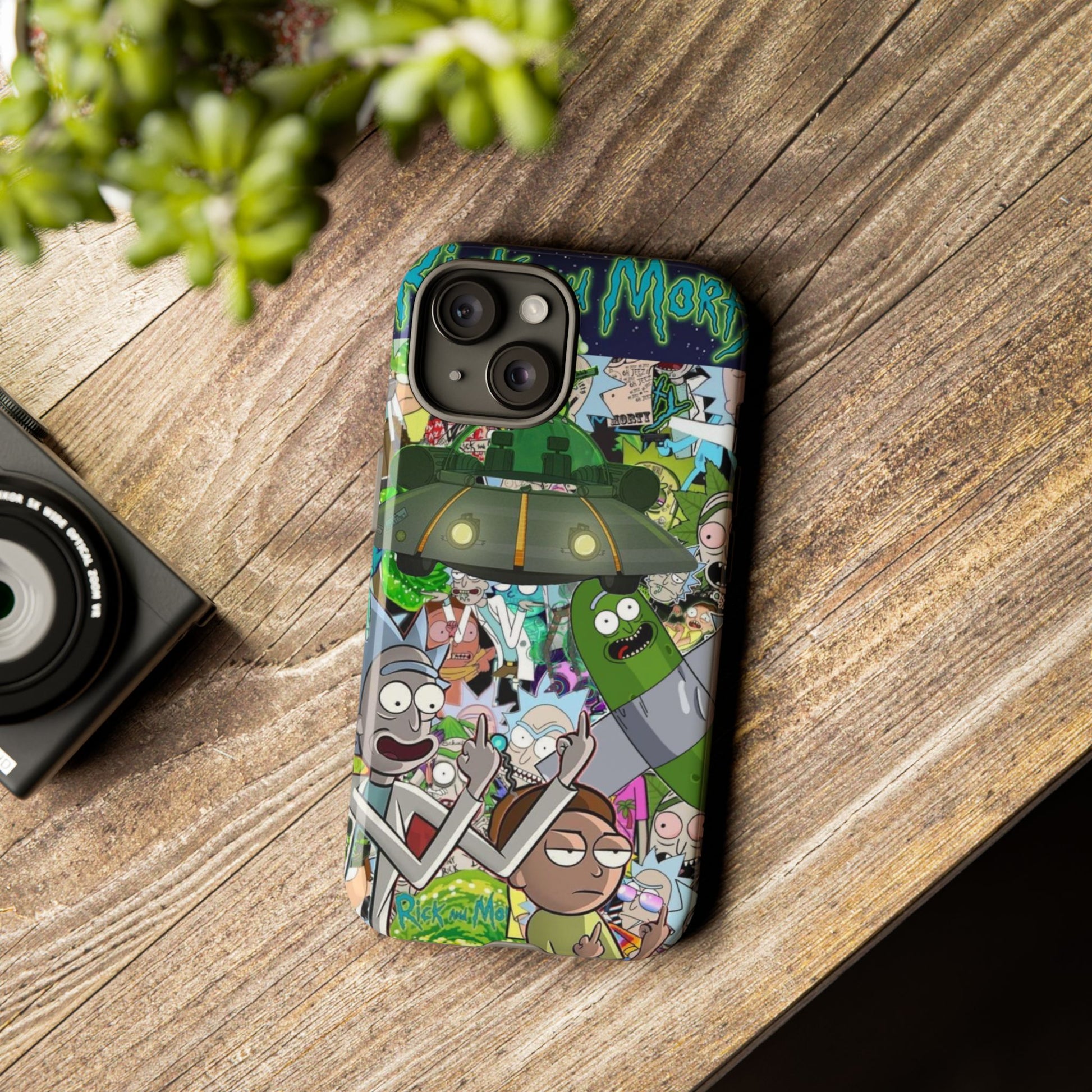 Rick and Morty Phone Case, Tough Cases for iPhones, Samsung, and Pixel