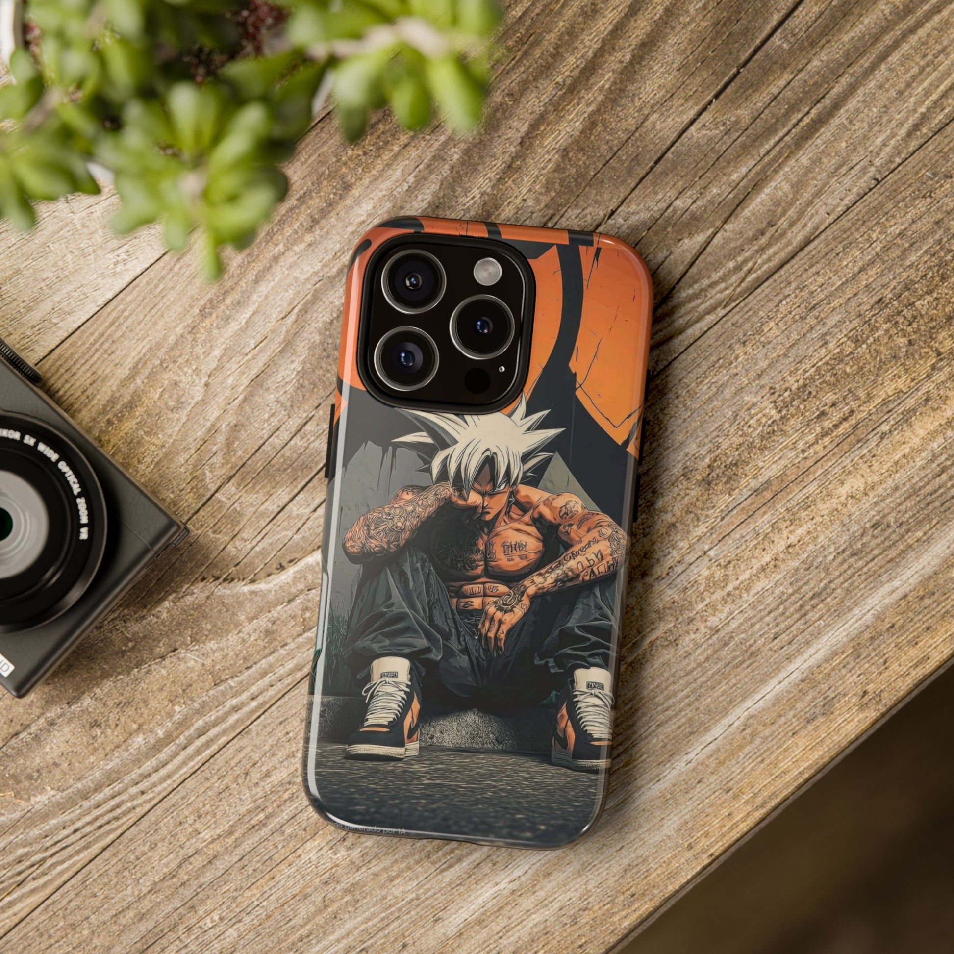 Anime DBZ Thug Tough Cases for iPhones, Samsung, and Pixel