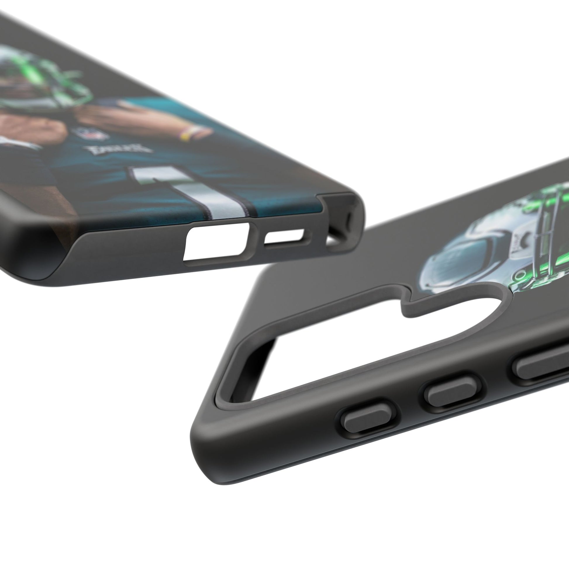 Eagles Football Jalen Hurts Tough Cases for iPhones, Samsung, and Pixel