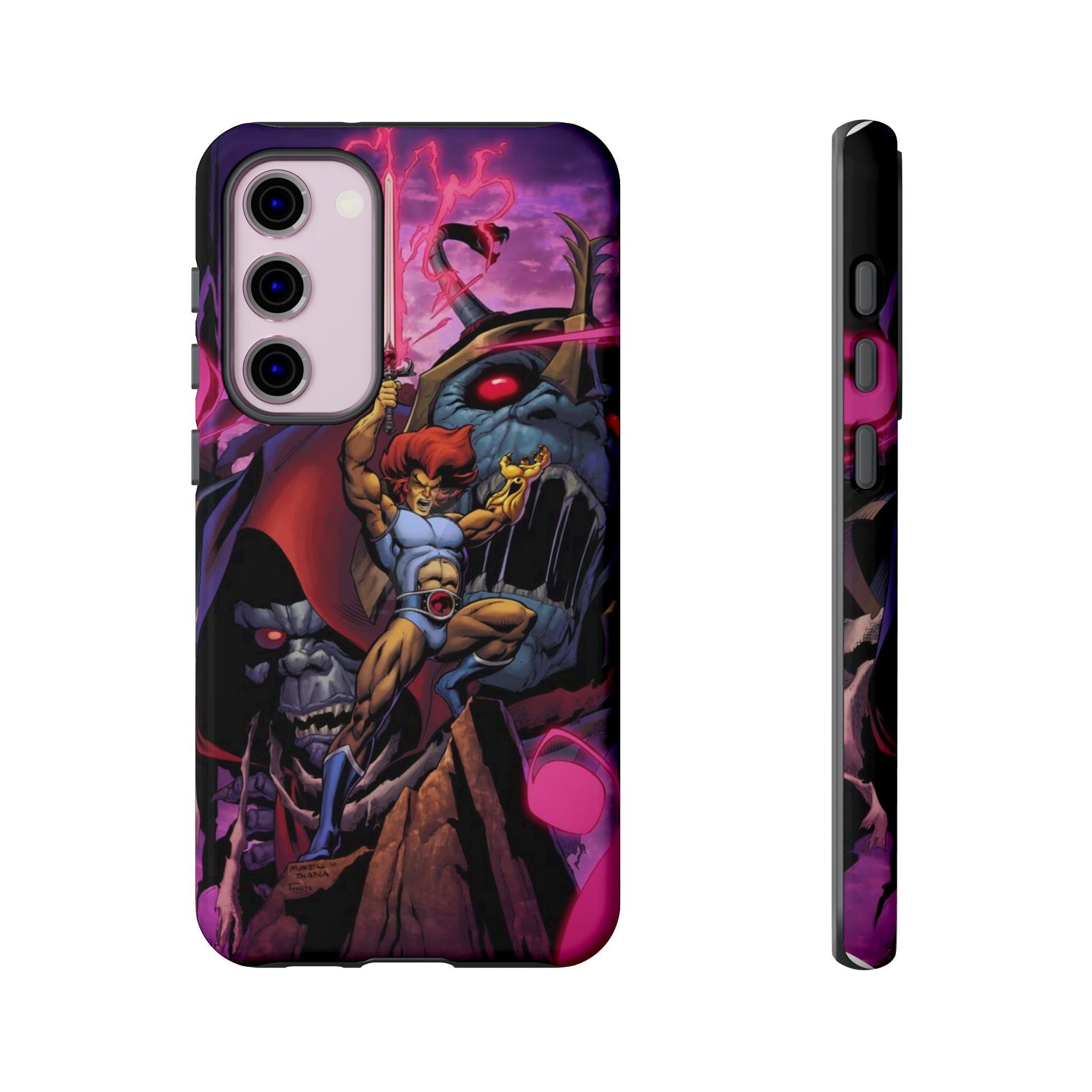Thundercats Lion O x Mumra Tough Cases for iPhones, Samsung, and Pixel