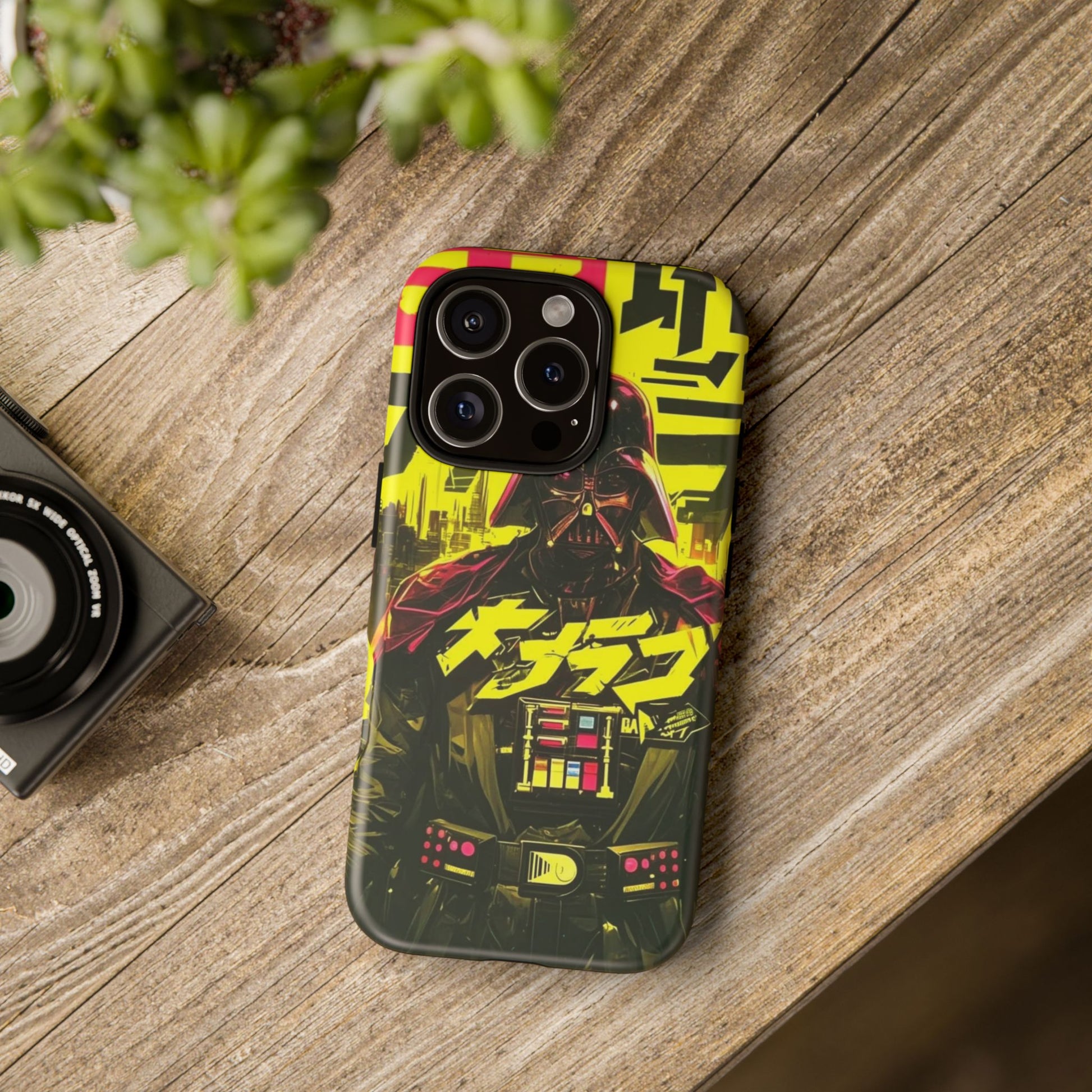 Cyberpunk X Vader Tough Cases for iPhones, Samsung, and Pixel