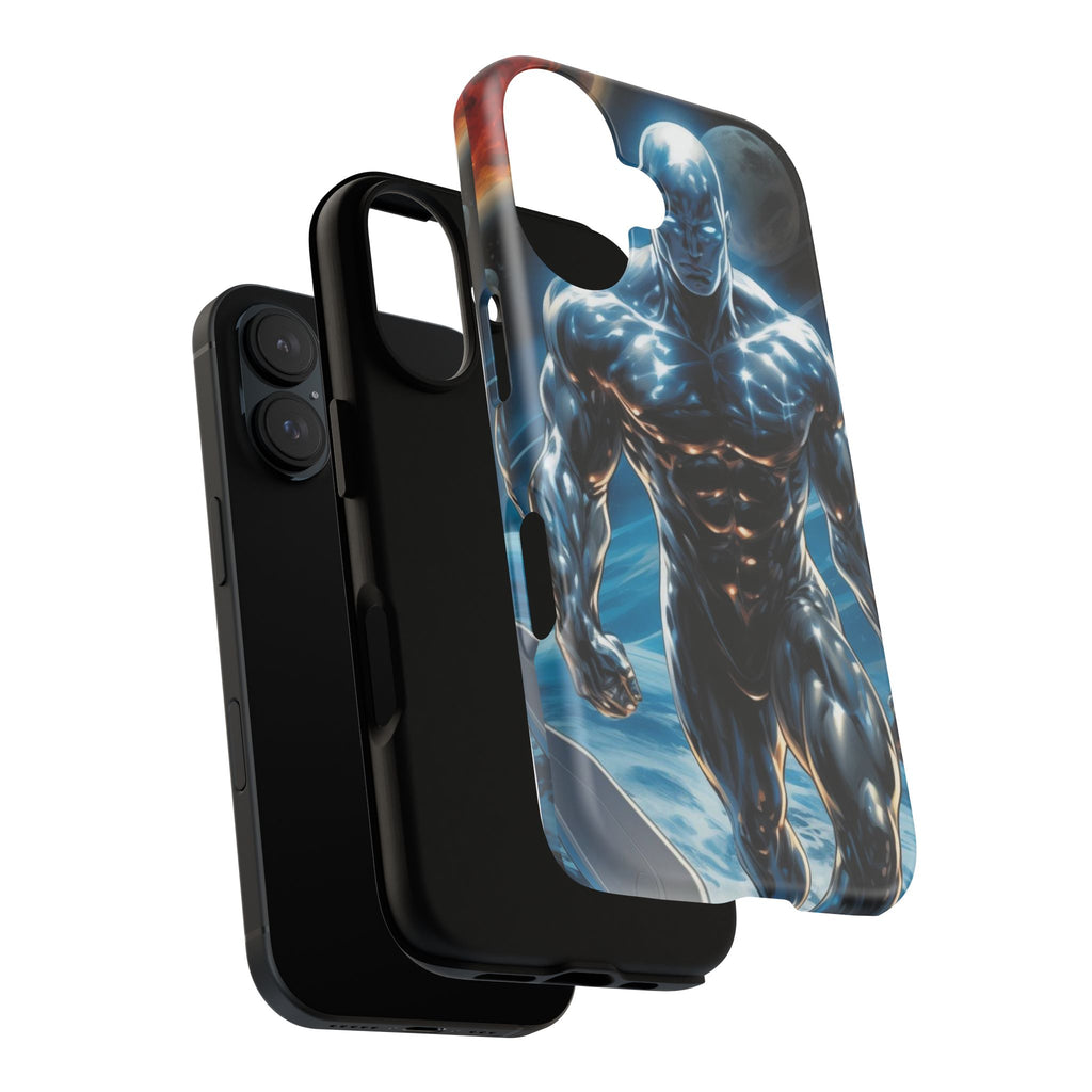 The Silver Surfer Comic Art Phone Case, Tough Cases for iPhones, Samsung, and Pixel