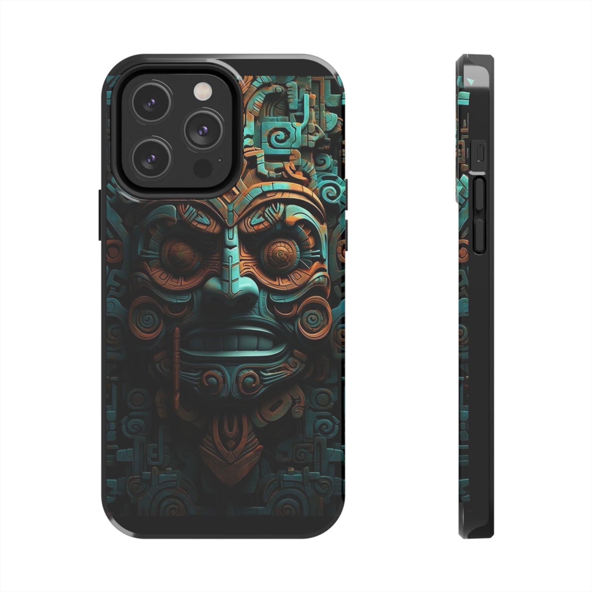 Aztecs Sculpture Inspired Phone Cases for Iphones & Samsung Phones