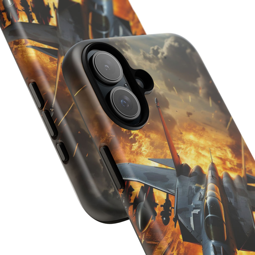 F-15 Fighter Jet Tough Cases for iPhones, Samsung, and Pixel