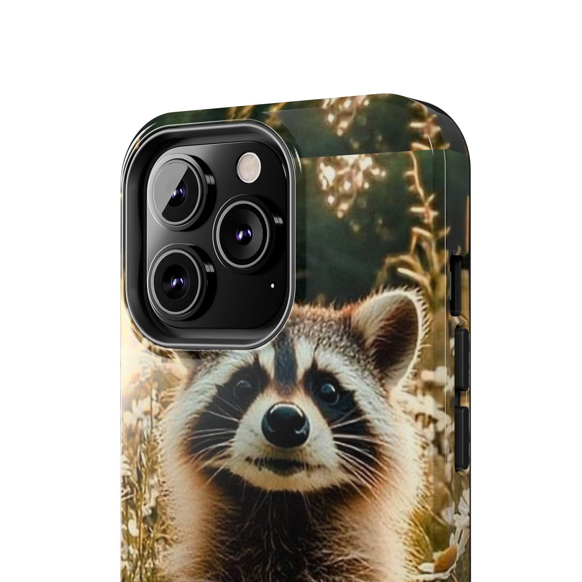 Cute Raccoon Theme Phone Cases for iPhones & Samsung Phones