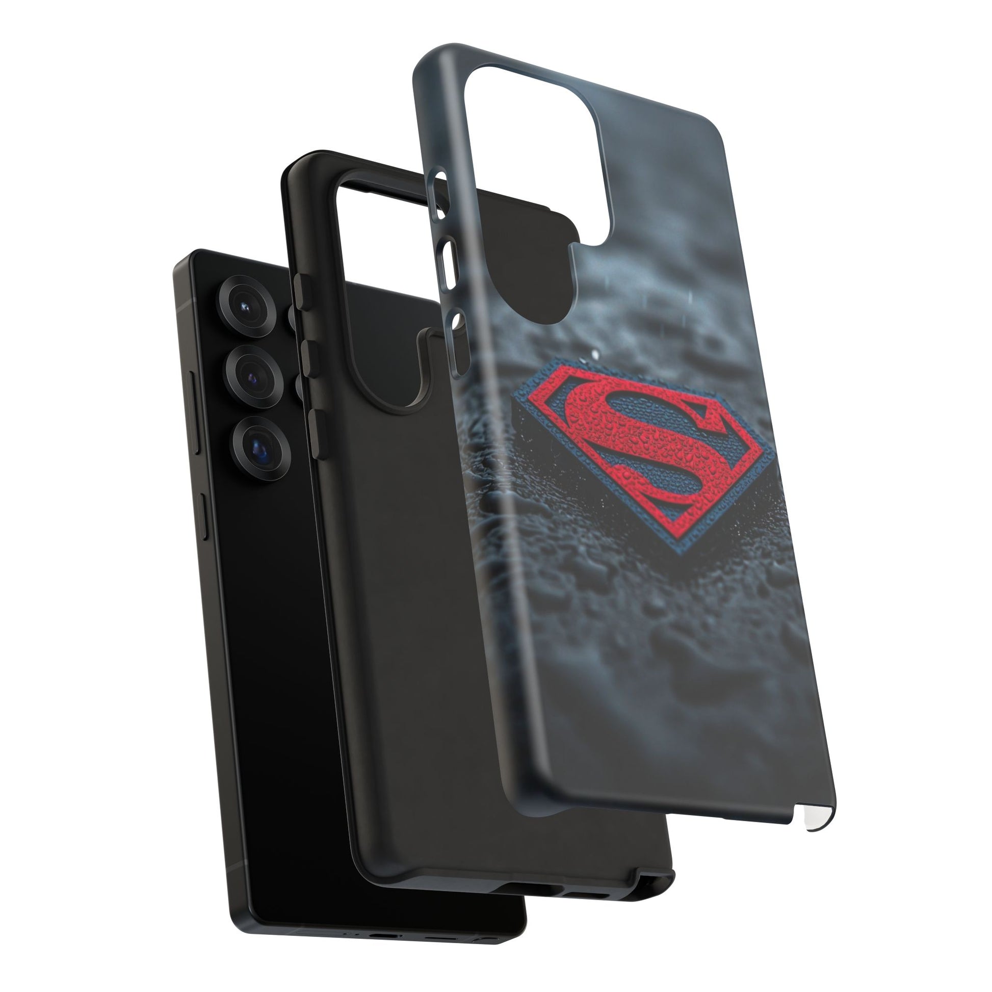 Superman Logo Tough Cases for iPhones, Samsung, and Pixel
