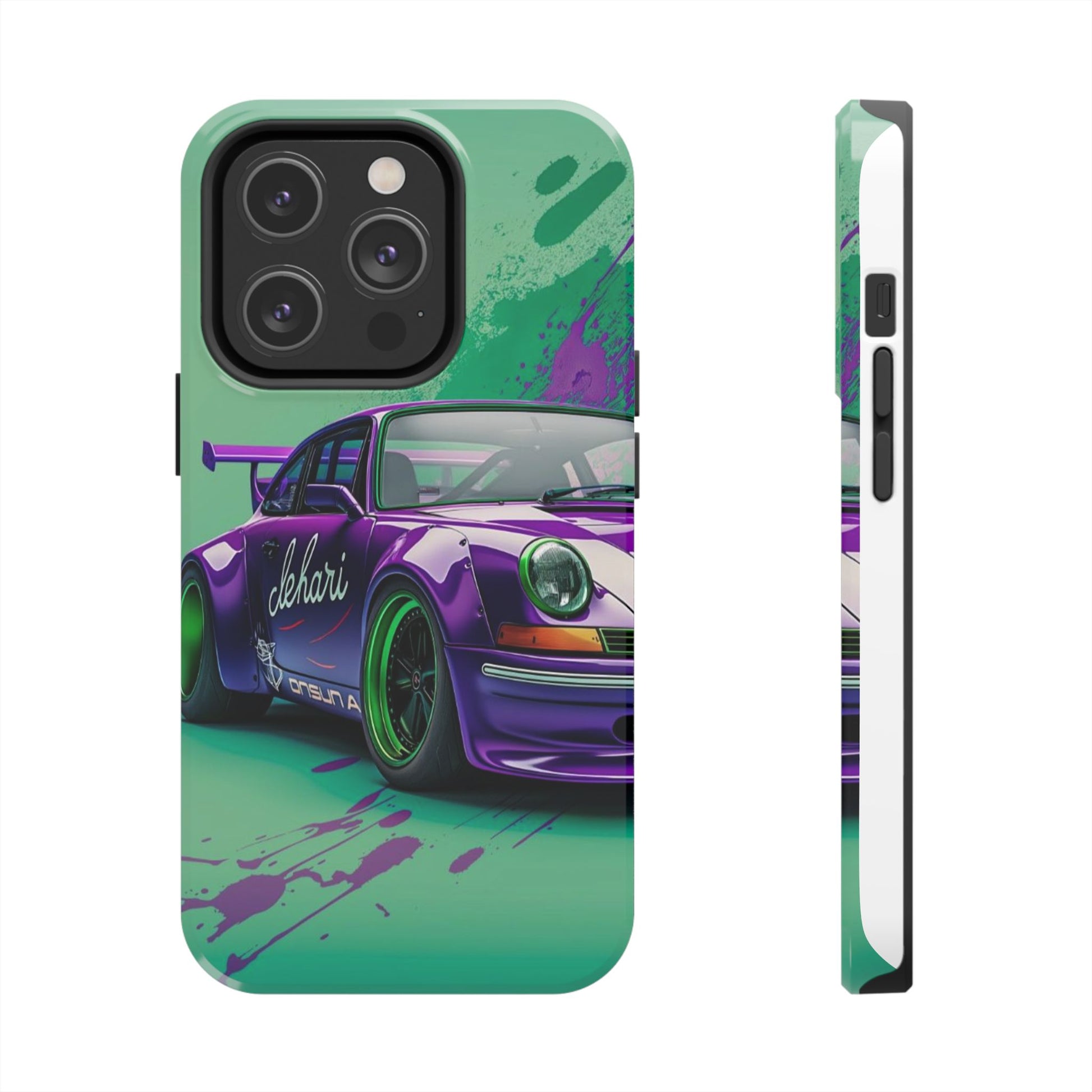Purple 911 Carerra GT Theme Phone Case for iPhone & Samsung Galaxy Phones