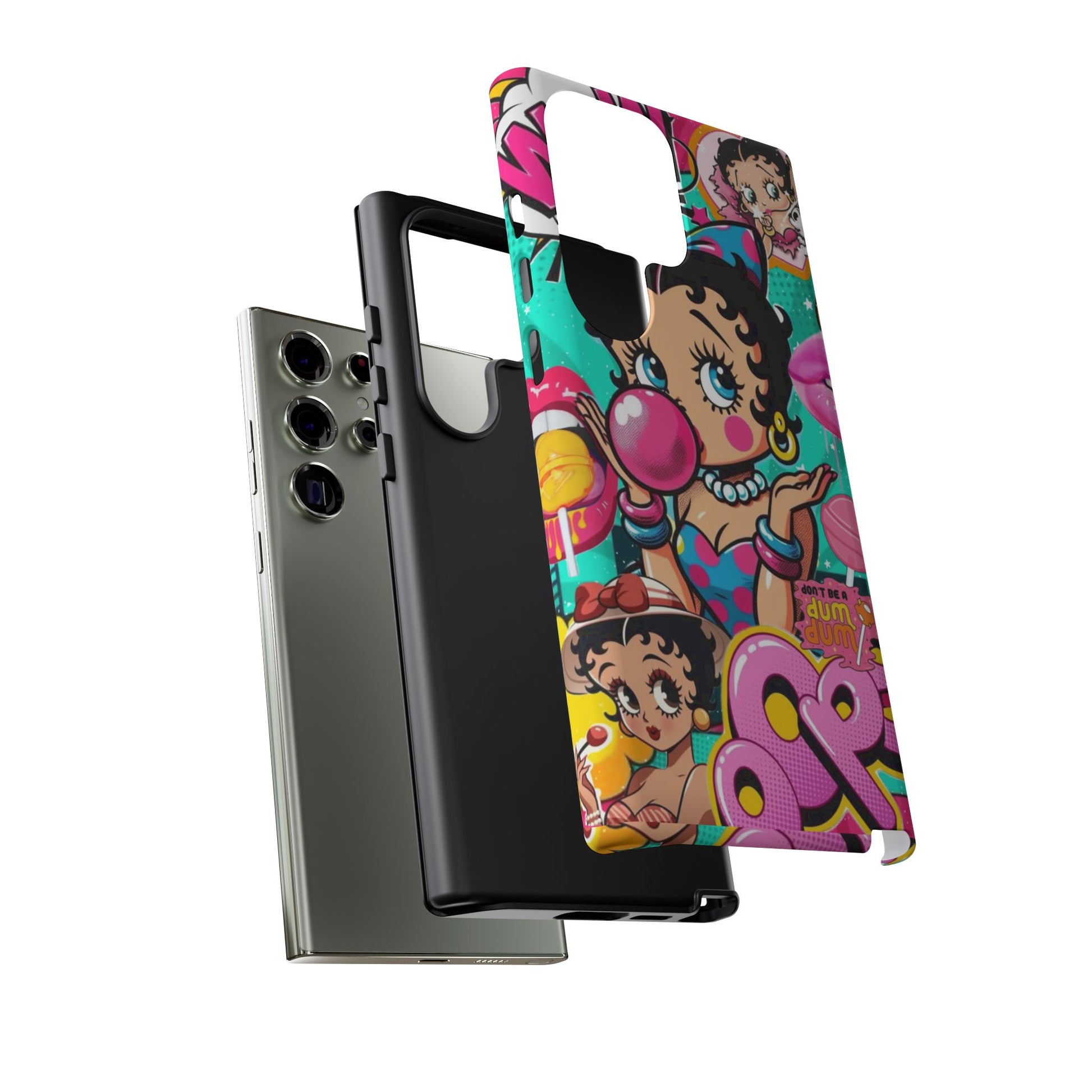 Betty Boop Comic Strip Phone Case for iPhone, Samsung Galaxy, & Pixel Phones