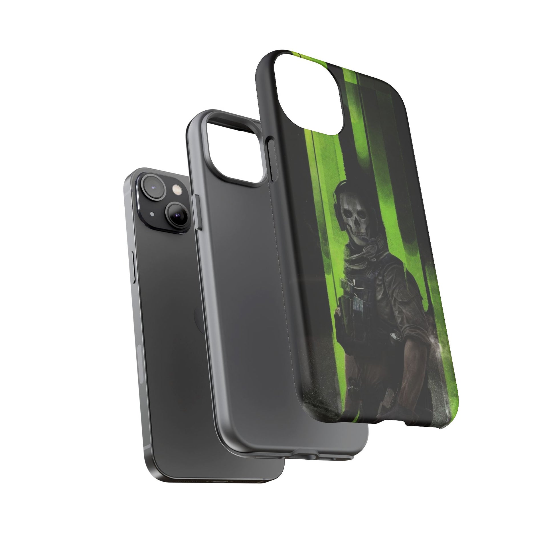 Call of Duty Ghost Tough Cases for iPhones, Samsung, and Pixel