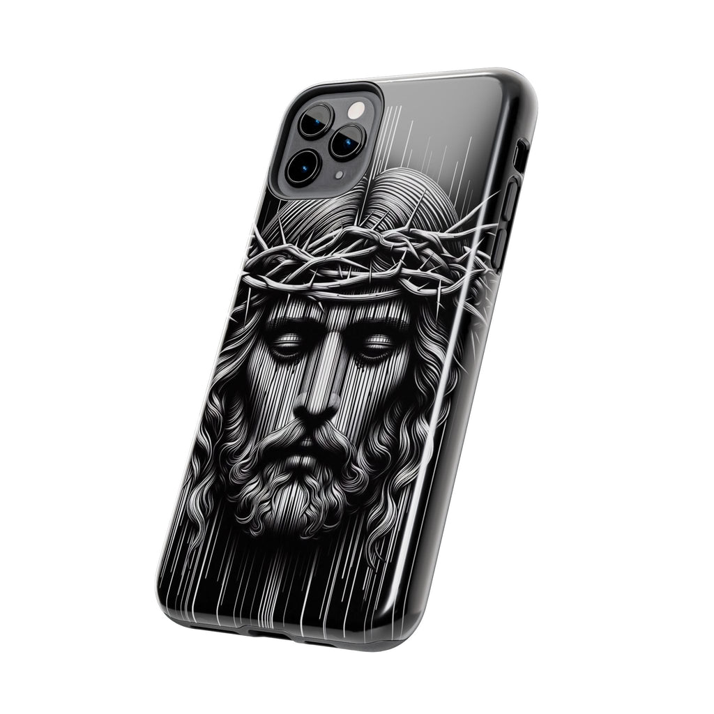 Jesus The King Crown Christian Phone Cases for iPhones & Samsung Phones