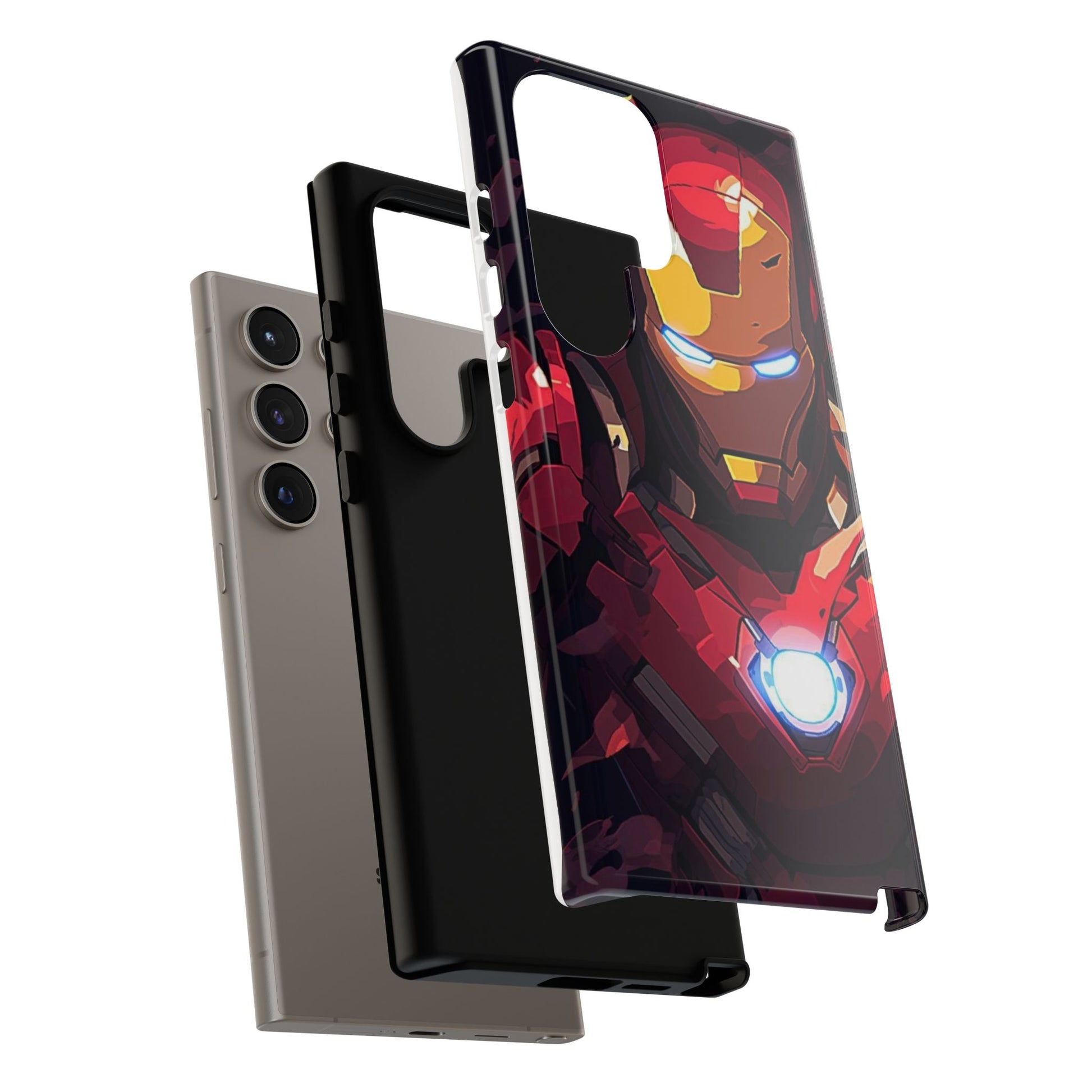 Invincible Iron Man Tough Cases for iPhones, Samsung, and Pixel