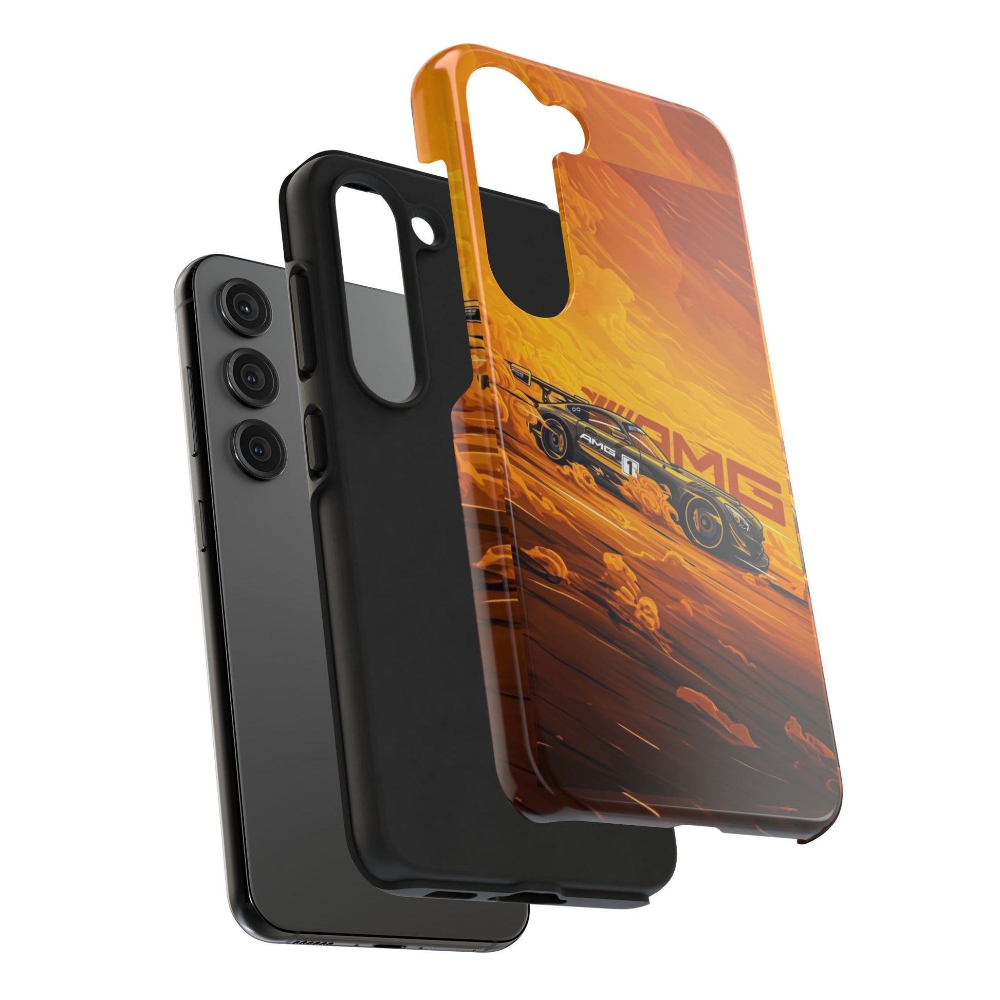 AMG Racing Sports Car Themed Phone Cases for Iphones & Samsung Phones
