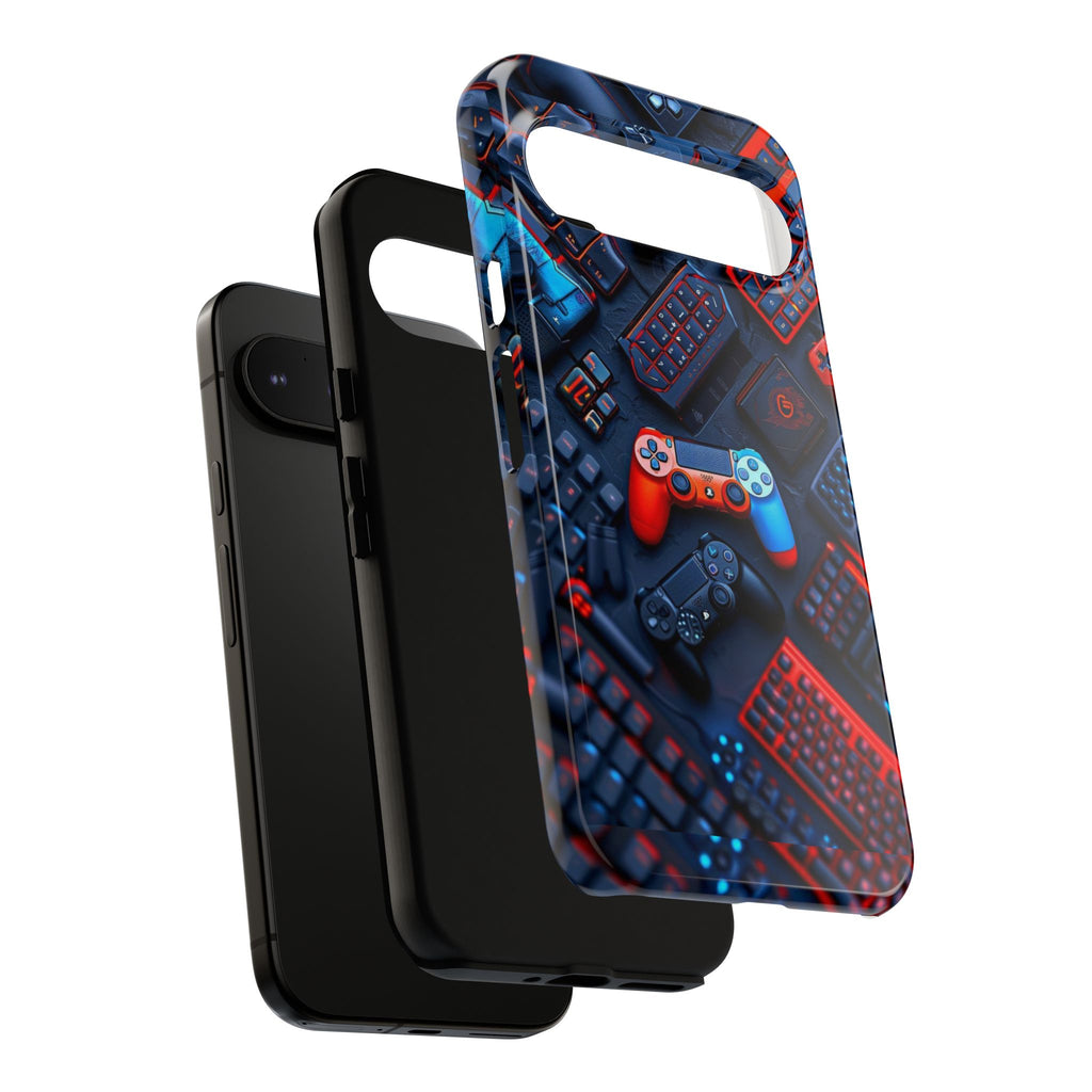 Gamer Themed Controllers Tough Cases for iPhones, Samsung, and Pixel