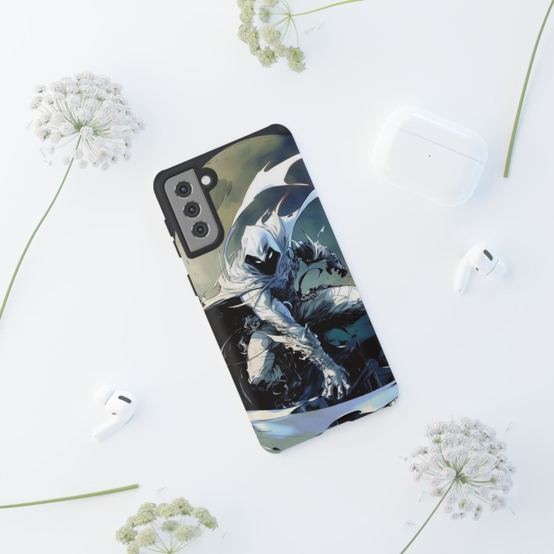 Moon Knight Tough Cases for iPhones, Samsung, and Pixel