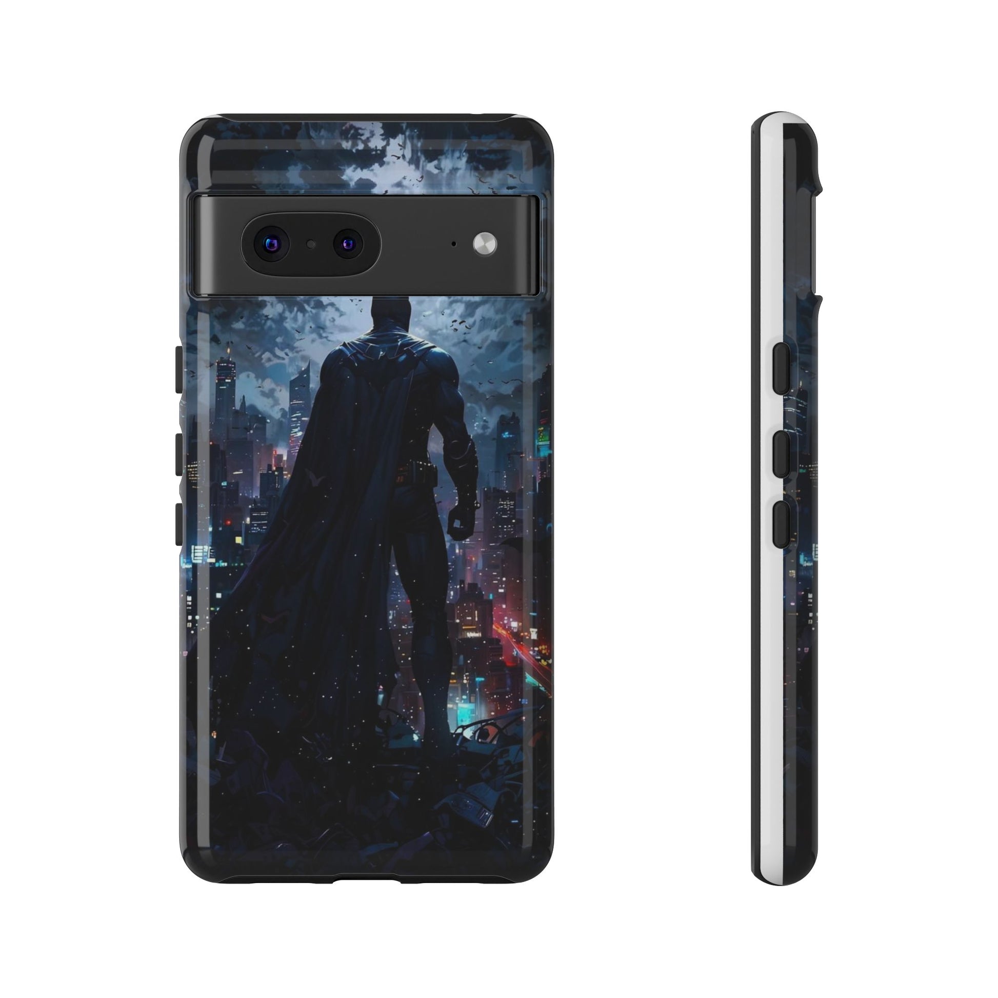 Gotham City Batman Tough Cases for iPhones, Samsung, and Pixel
