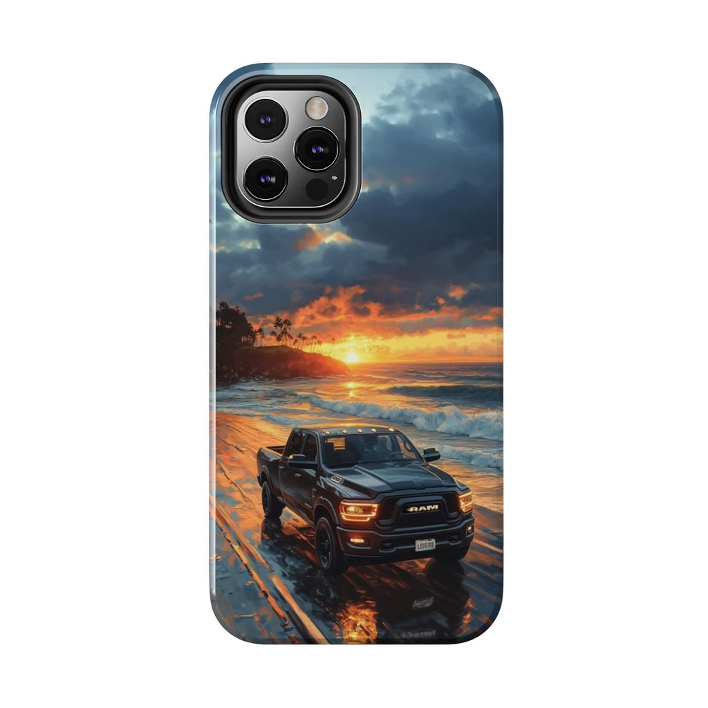 Dodge Ram Beach Phone Cases for Iphones & Samsung Phones Durable