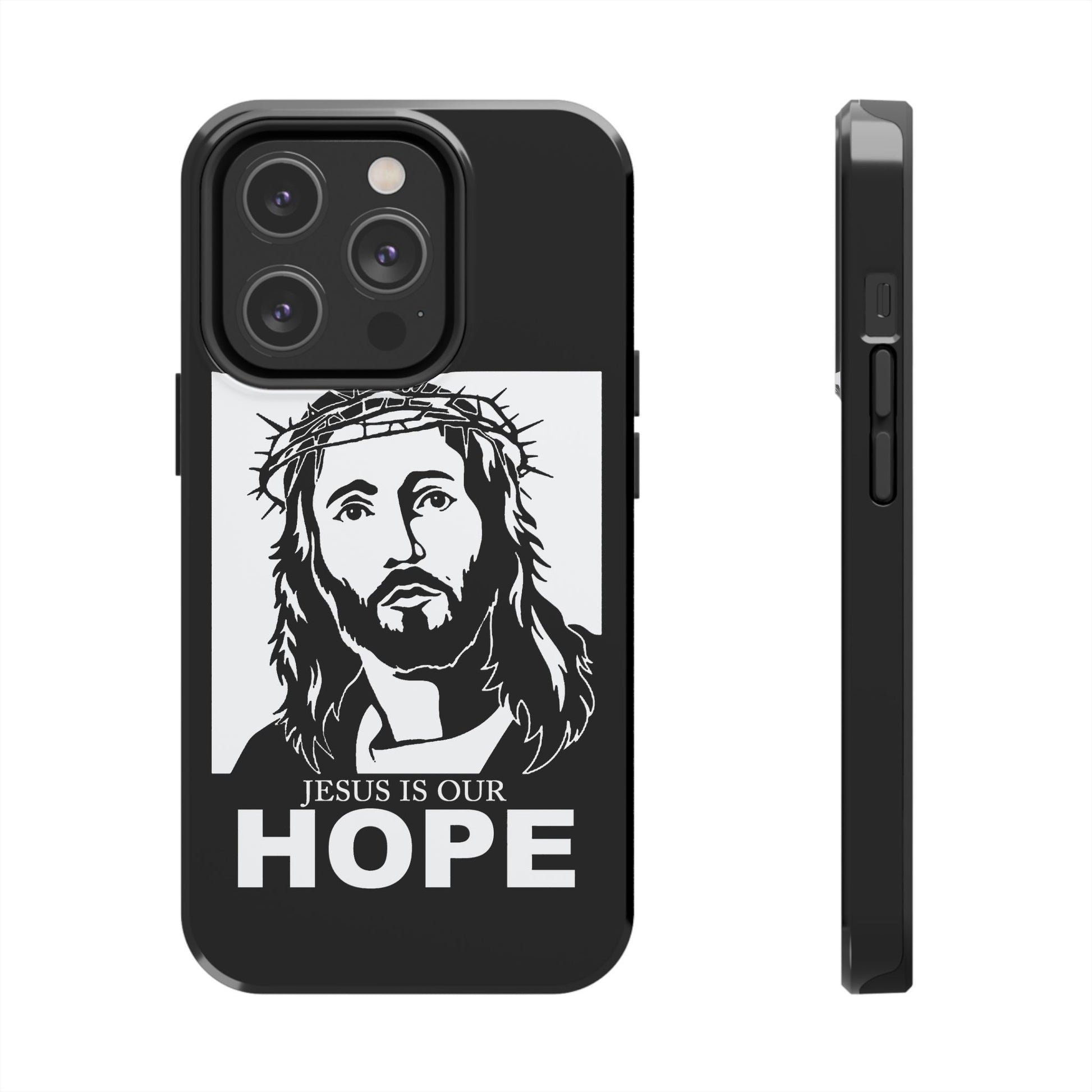 Jesus is Our Hope Christian Phone Cases for iPhones & Samsung Phones